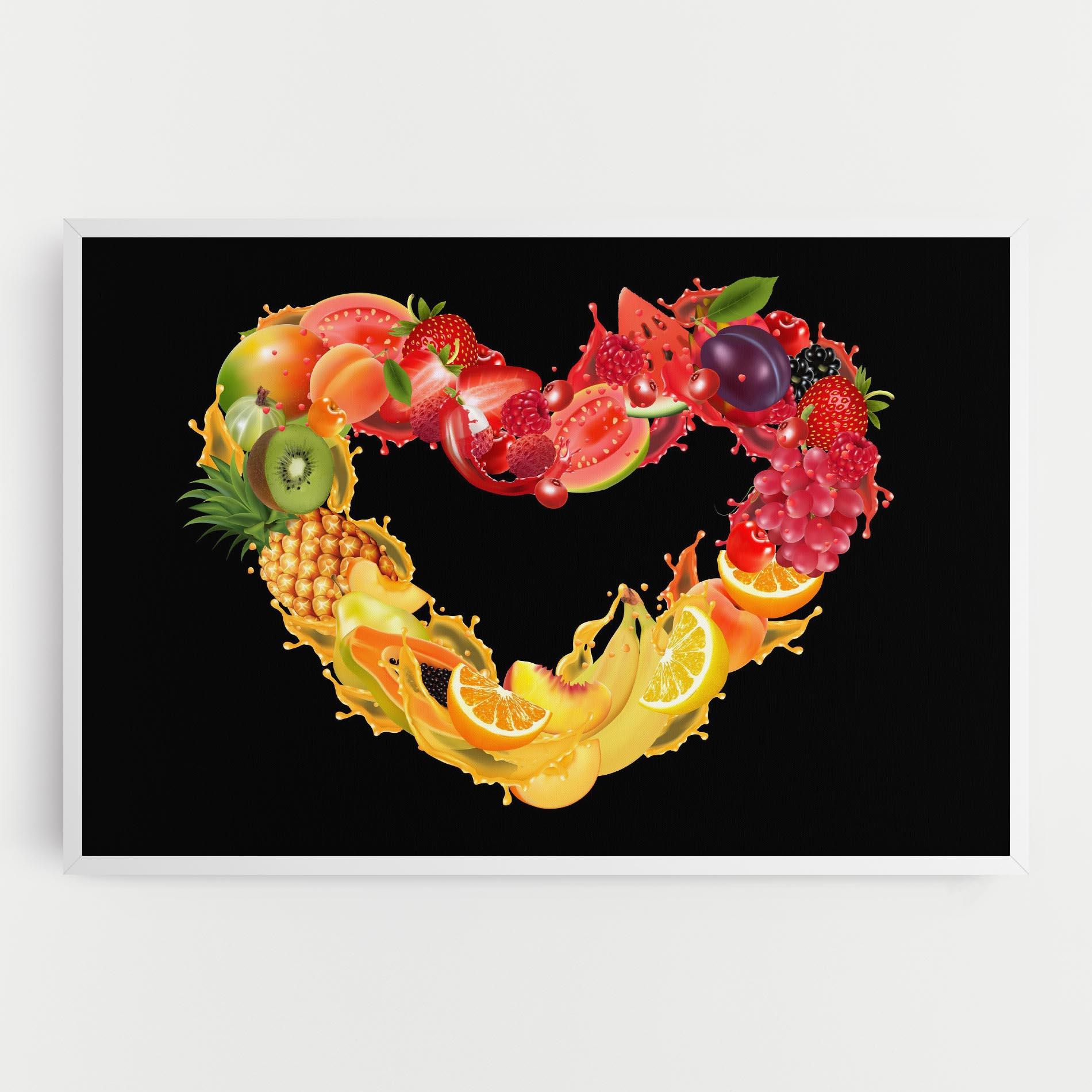 Leinwandbild Juice Frame mockup 0