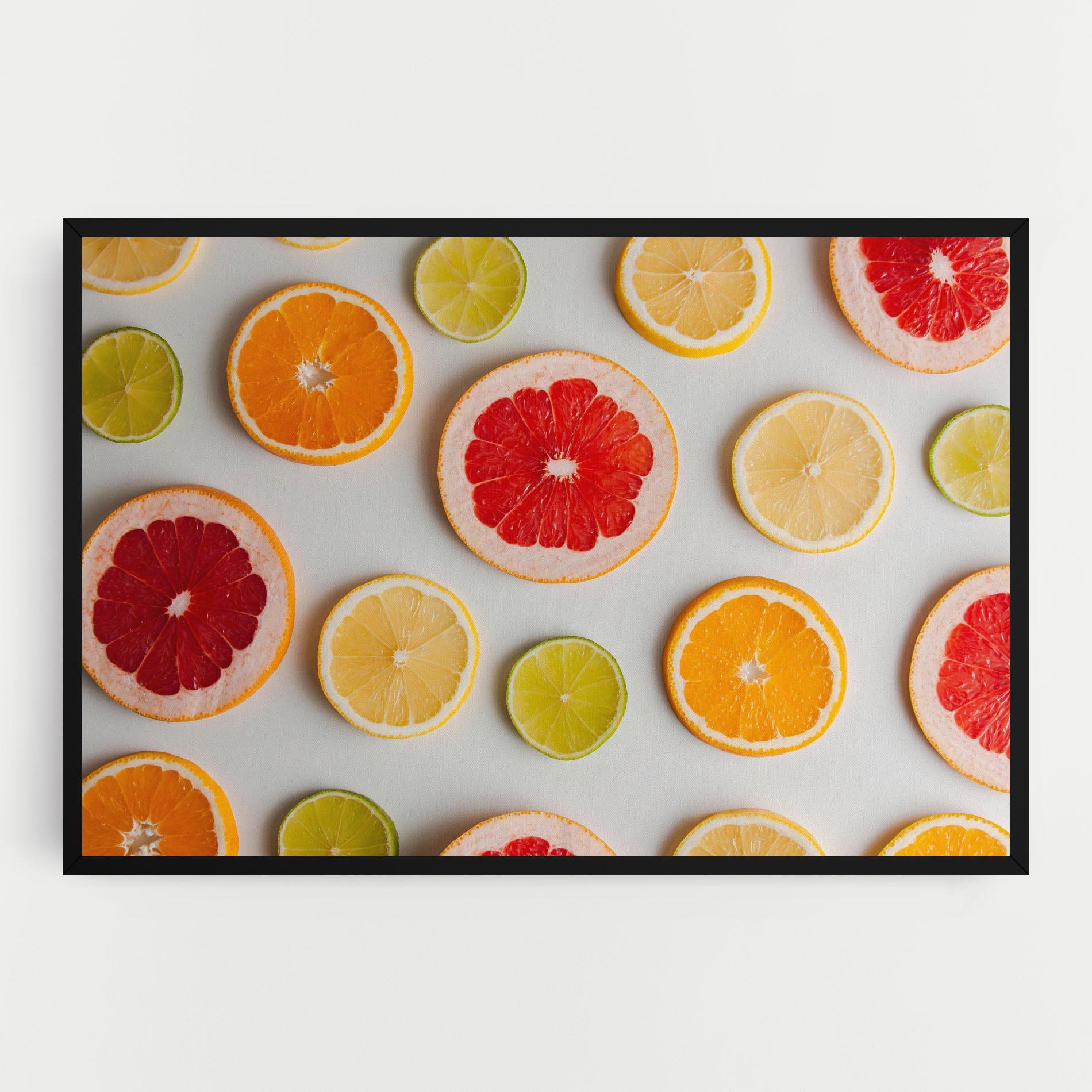 Leinwandbild Grapefruit Mix mockup 0