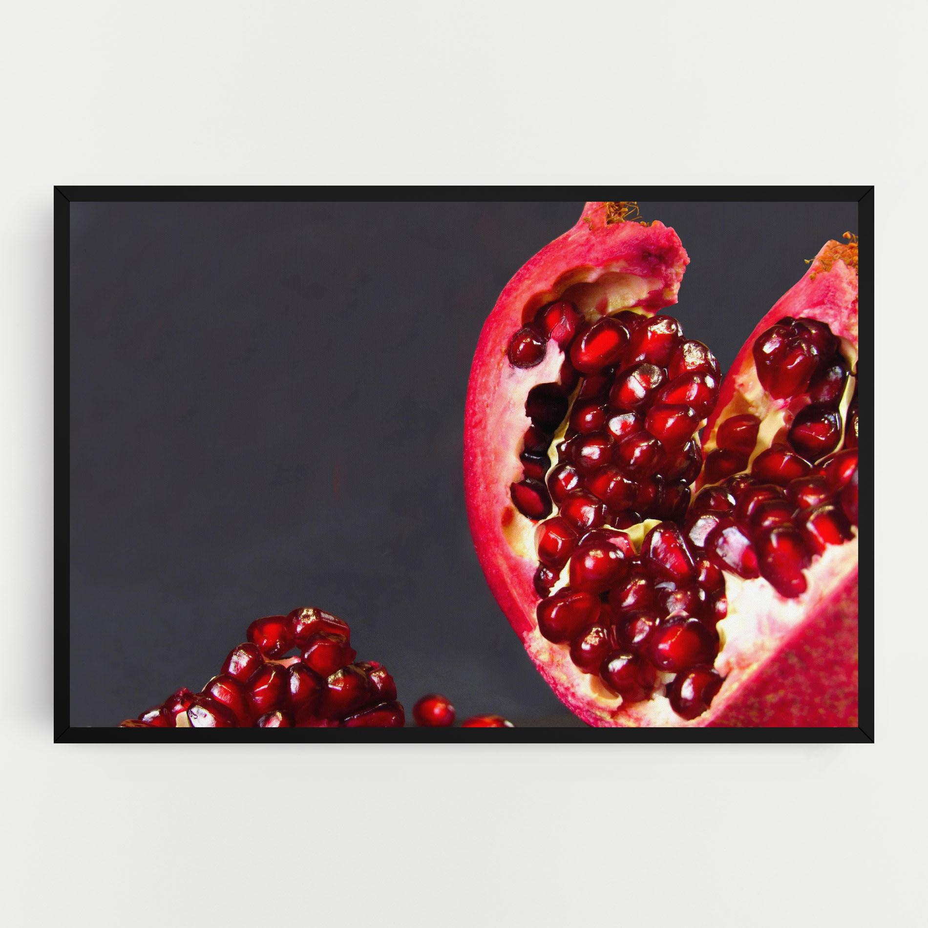 Leinwandbild Open Pomegranate mockup 0