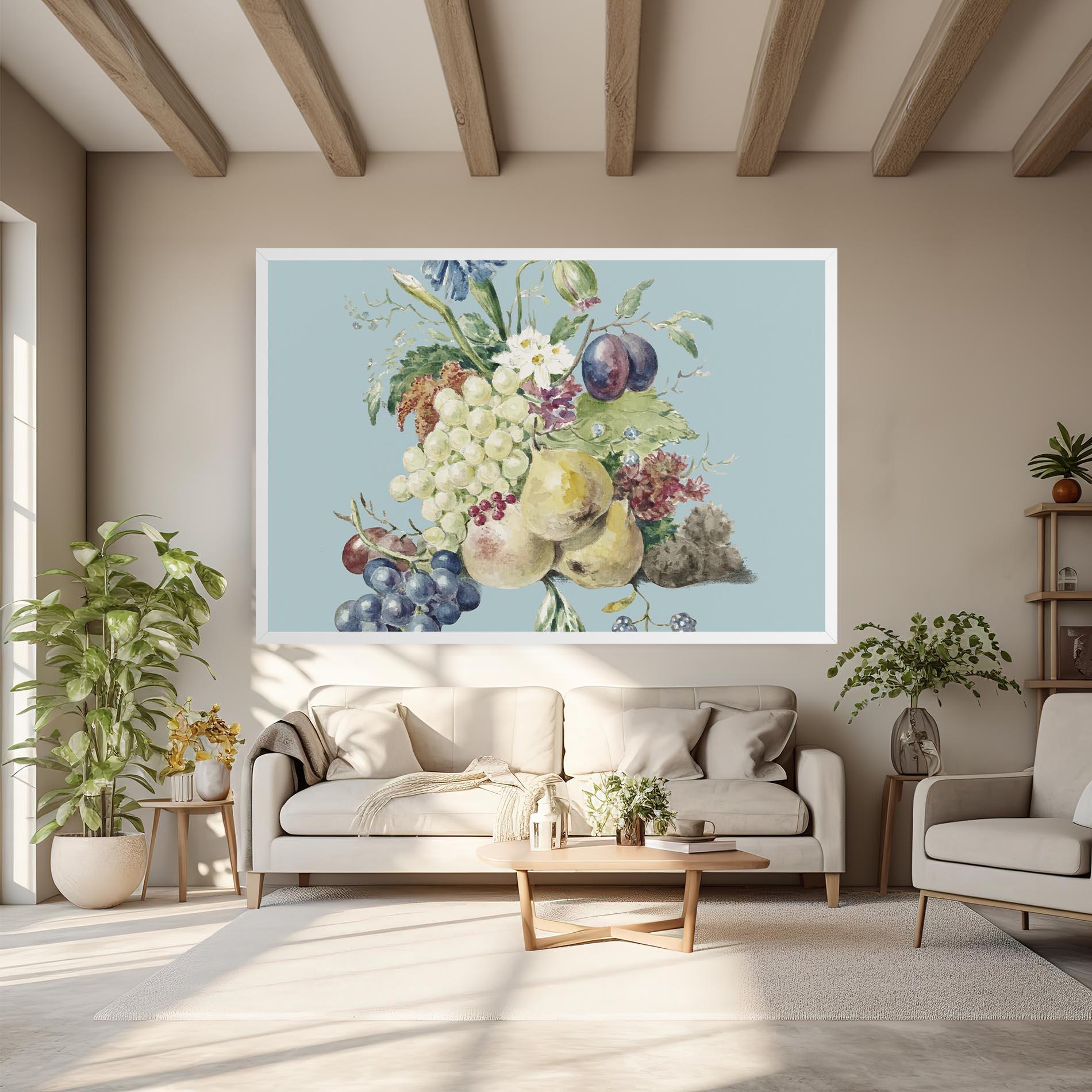 Leinwandbild Fruit Paintig mockup 6