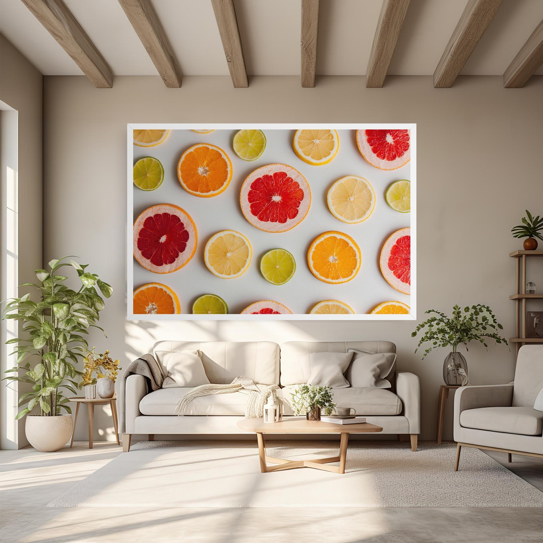 Leinwandbild Grapefruit Mix mockup 6