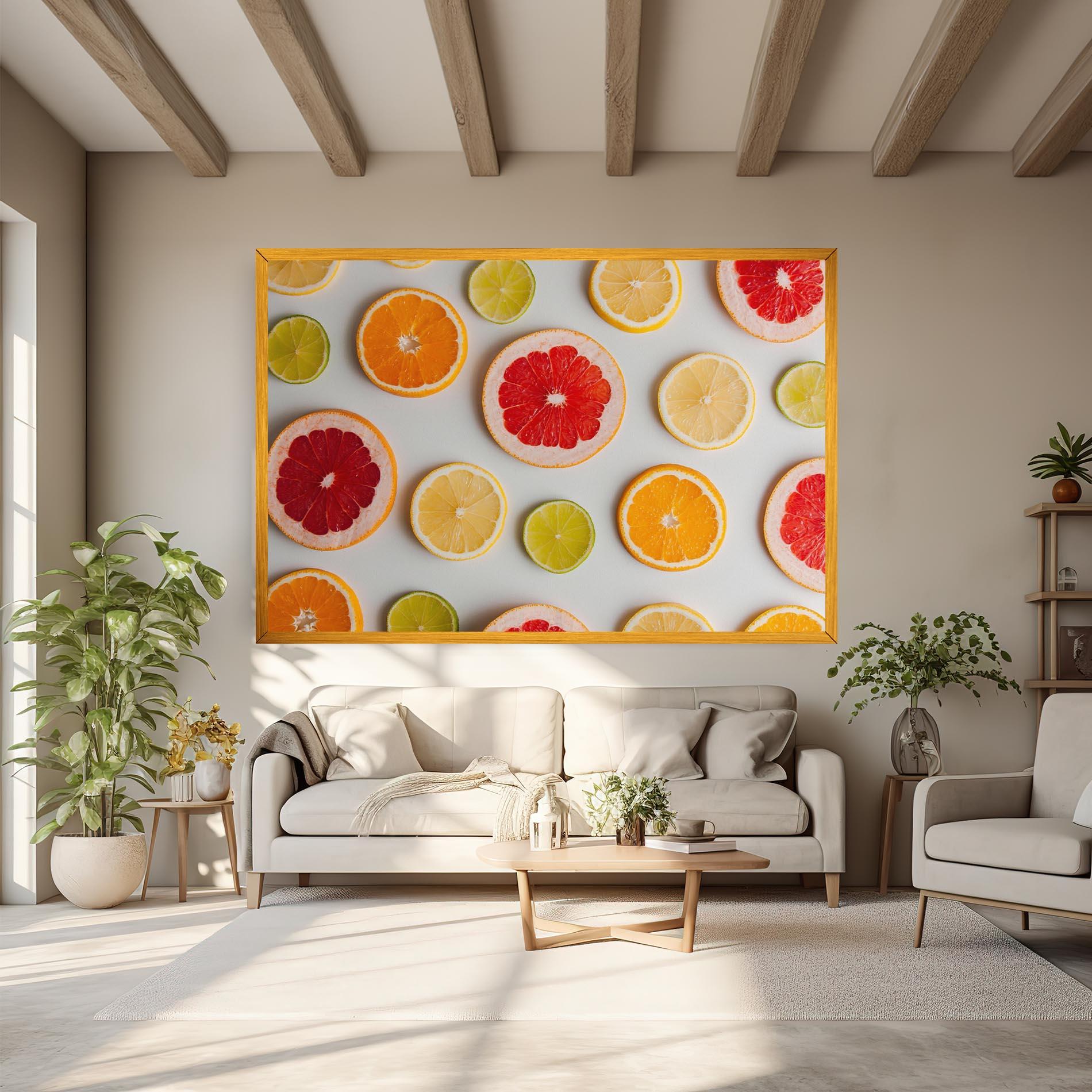 Leinwandbild Grapefruit Mix mockup 6