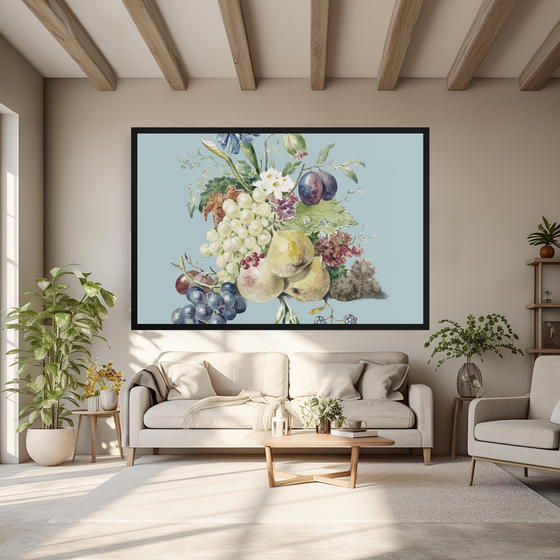 Leinwandbild Fruit Paintig mockup 6