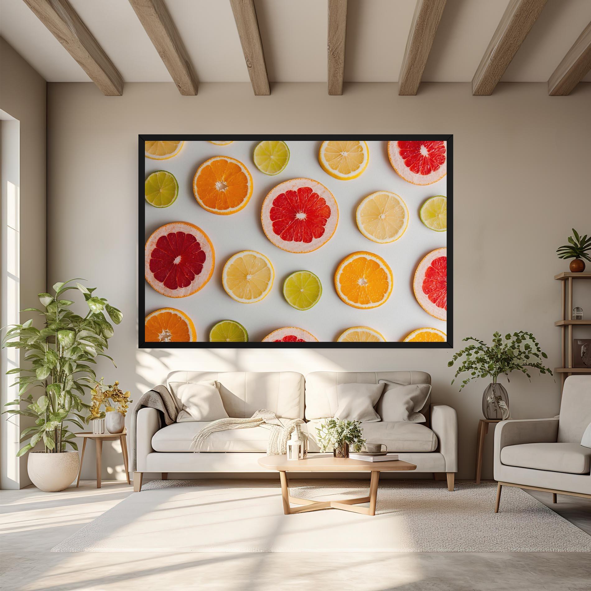 Leinwandbild Grapefruit Mix mockup 6