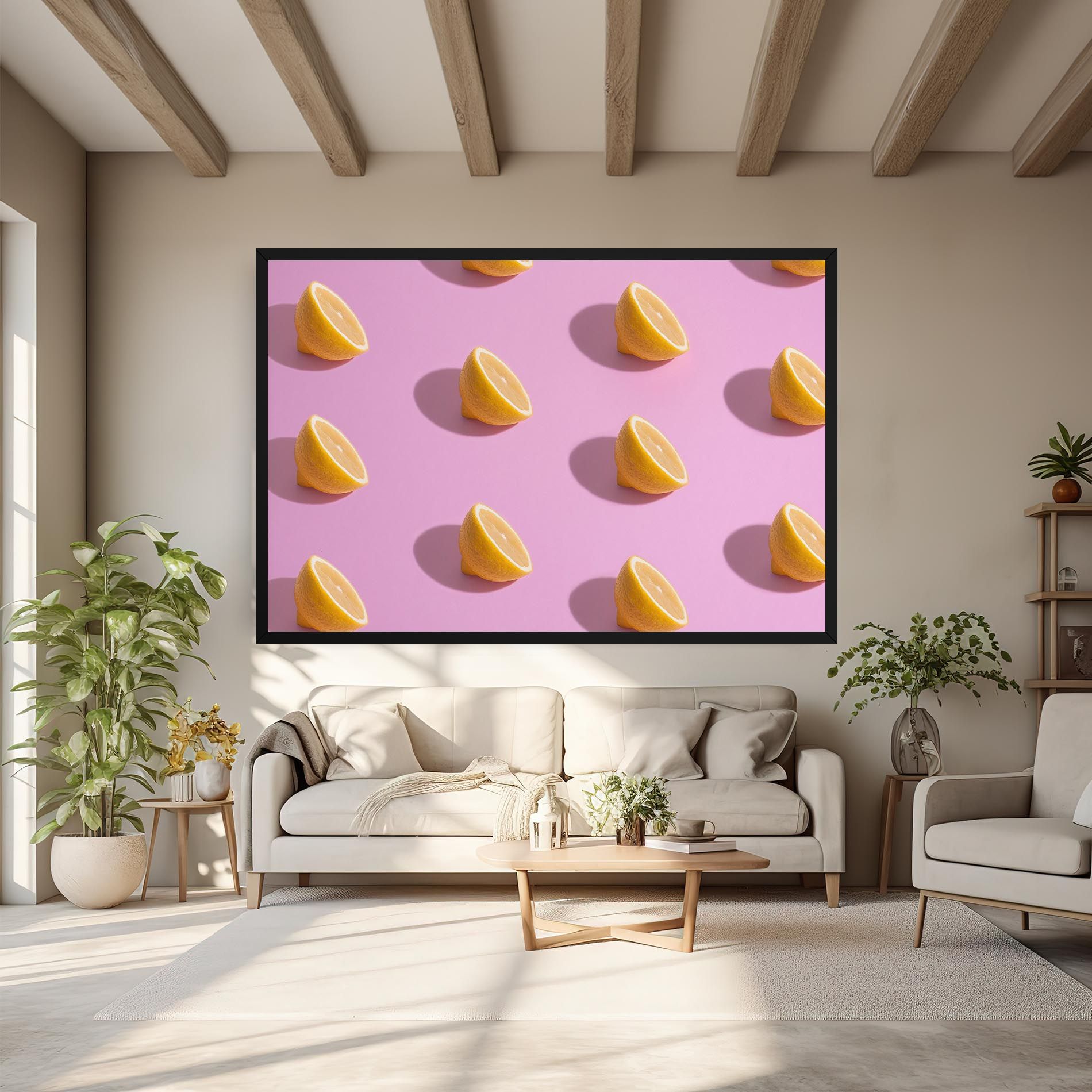 Lemon Pattern mockup 6