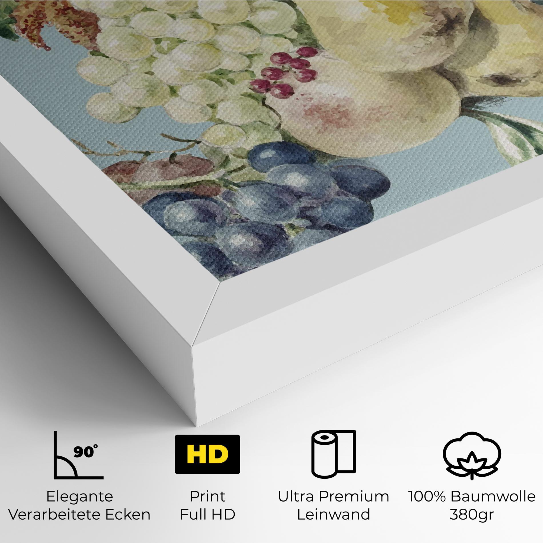 Leinwandbild Fruit Paintig mockup 4
