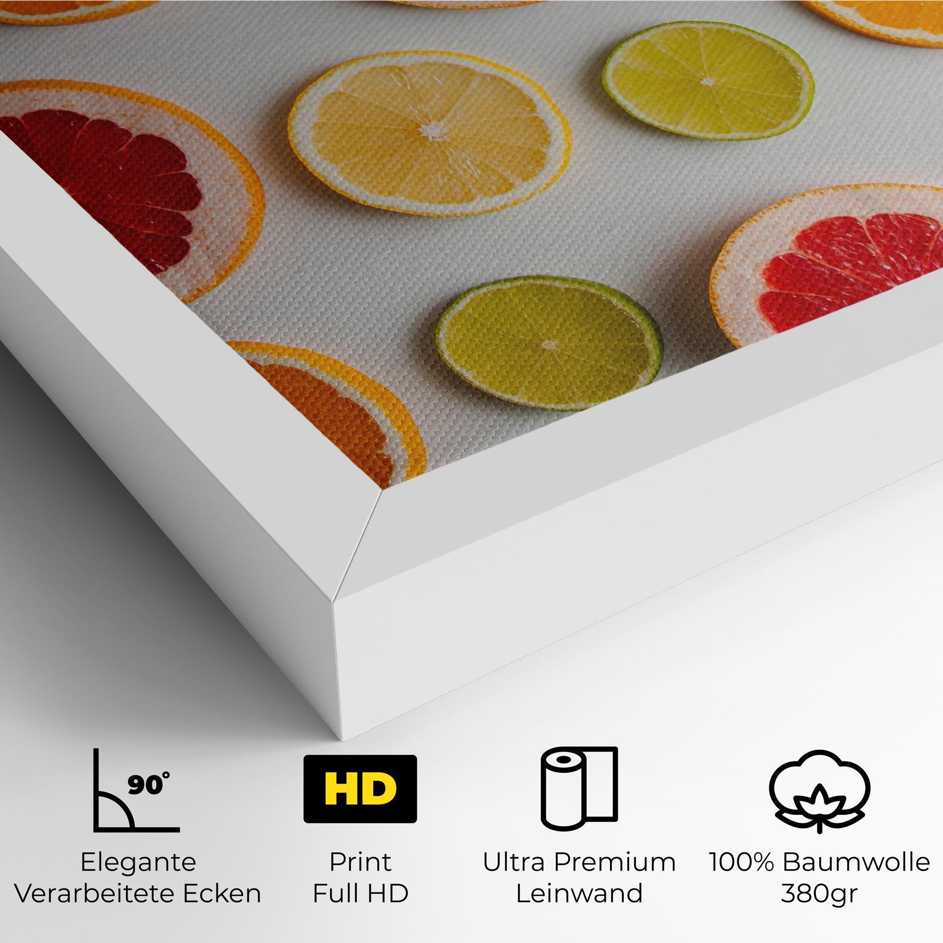Leinwandbild Grapefruit Mix mockup 4