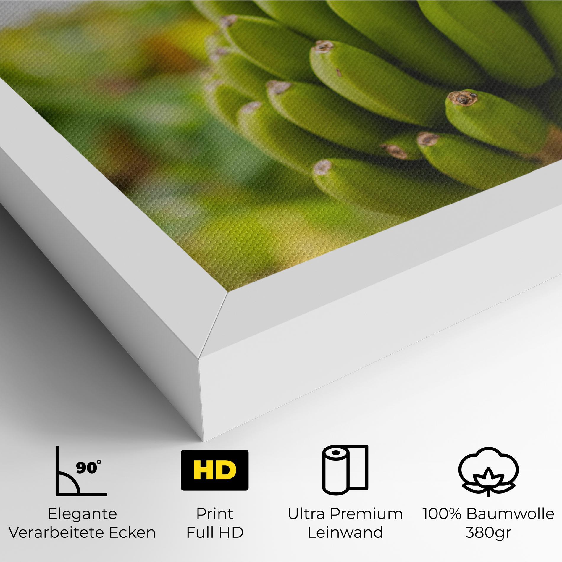 Leinwandbild Green Banana mockup 4