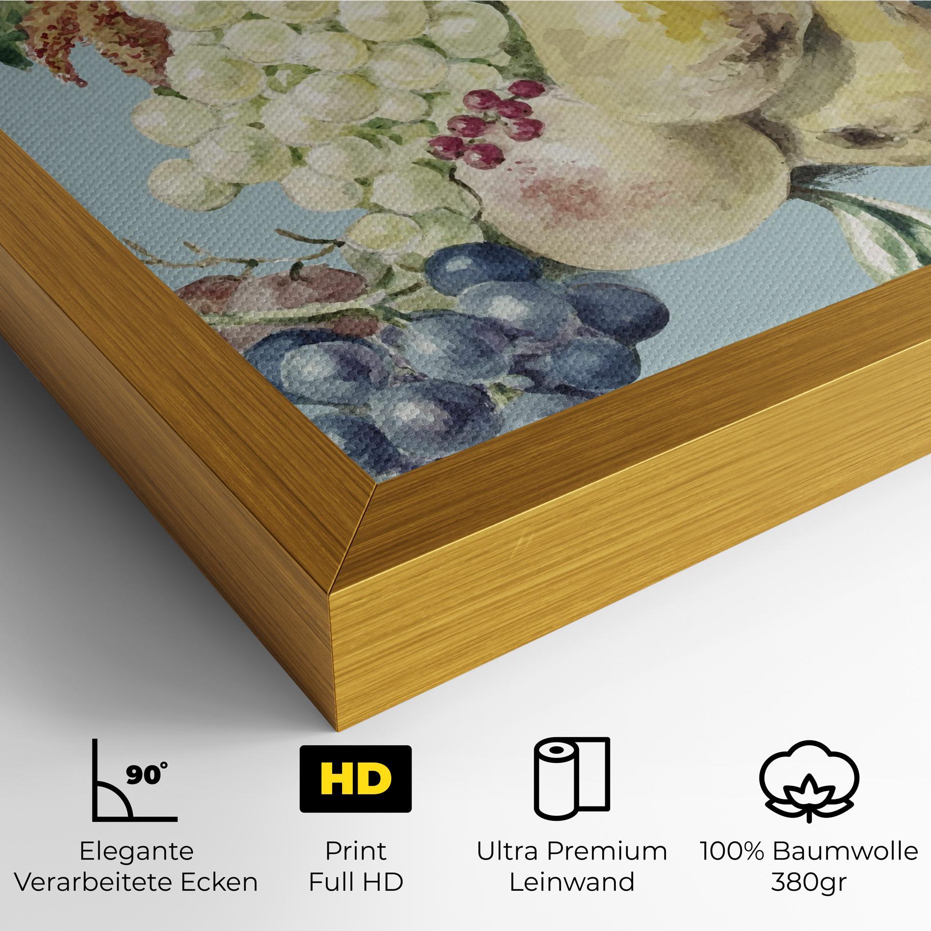 Leinwandbild Fruit Paintig mockup 4