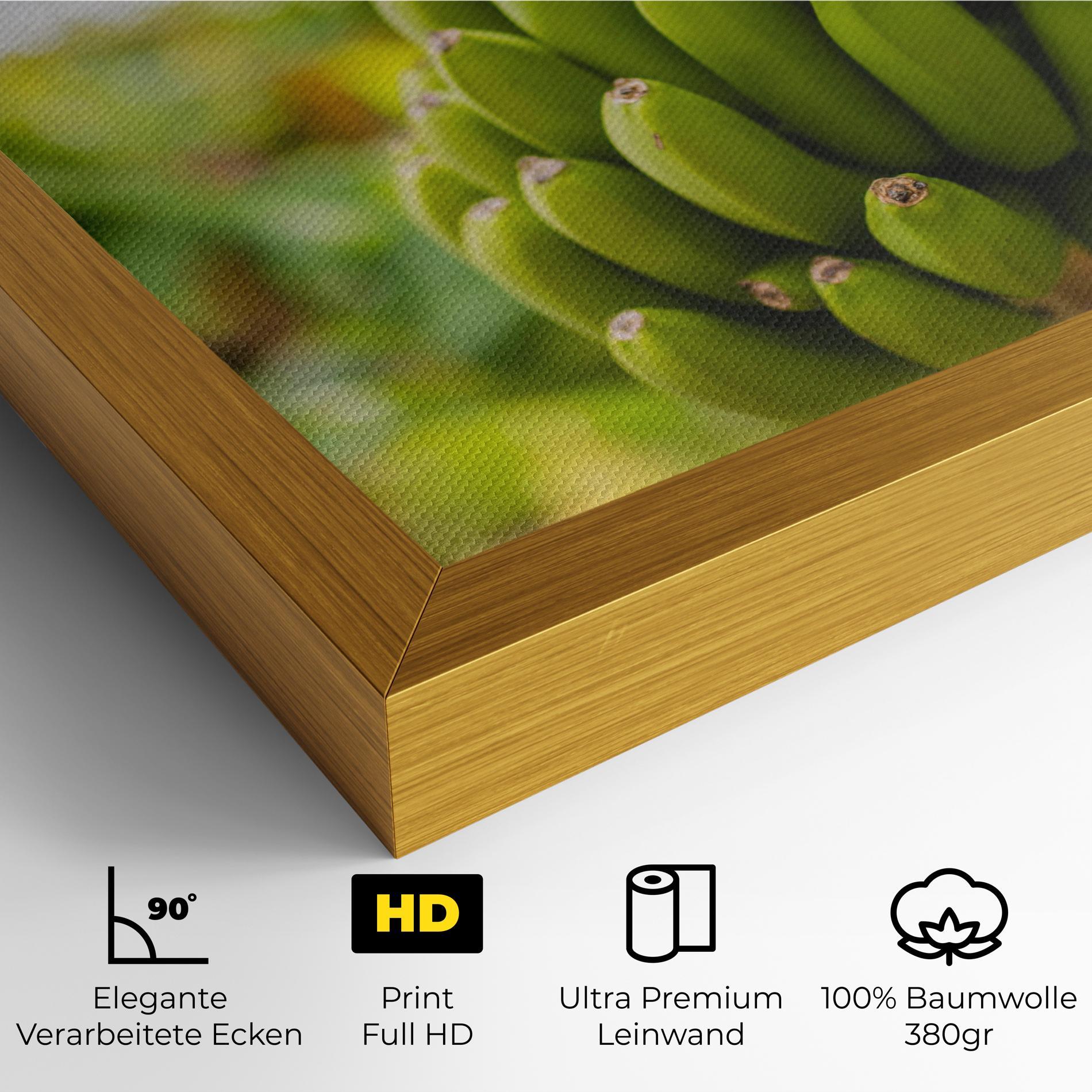 Leinwandbild Green Banana mockup 4
