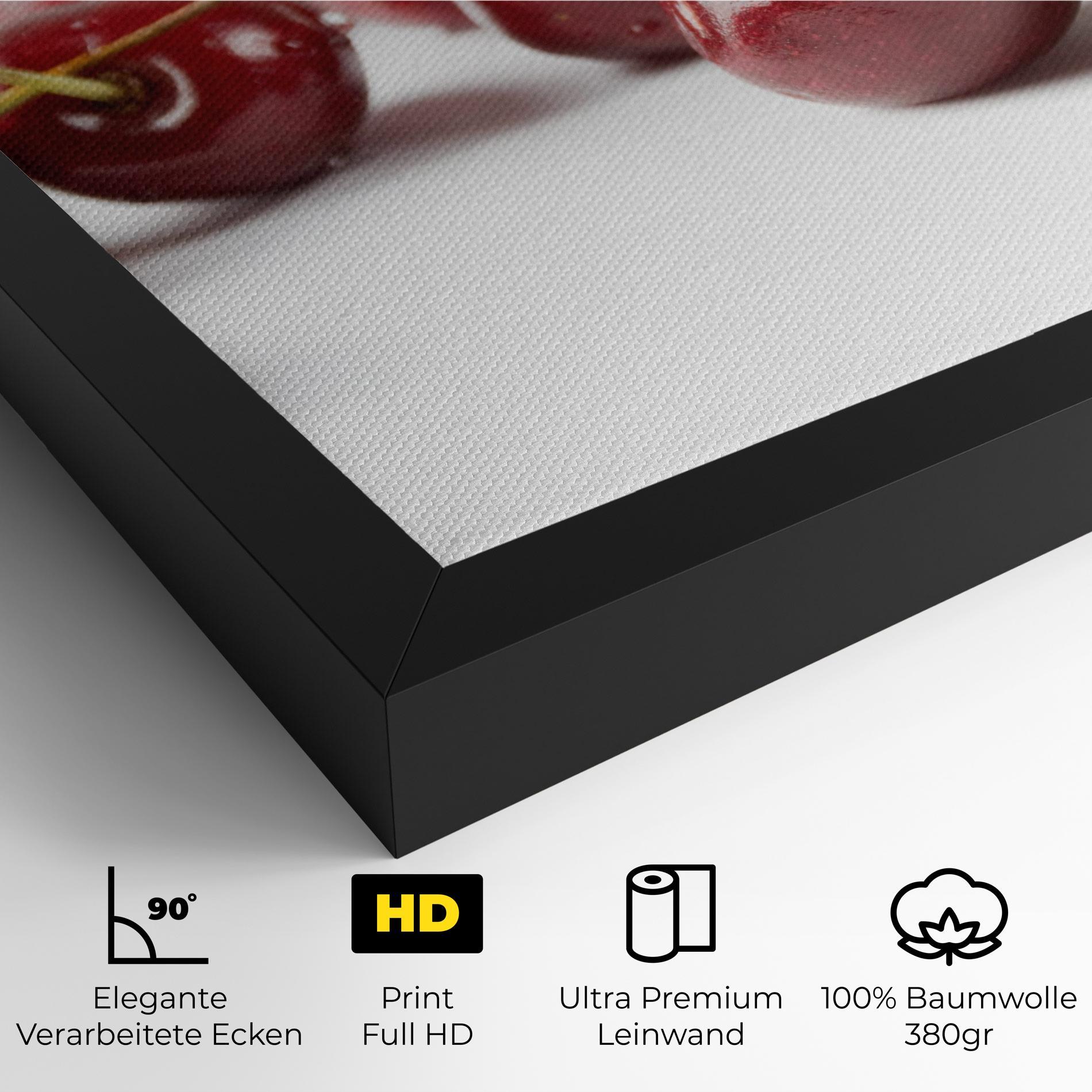 Leinwandbild Cherry Berries mockup 4