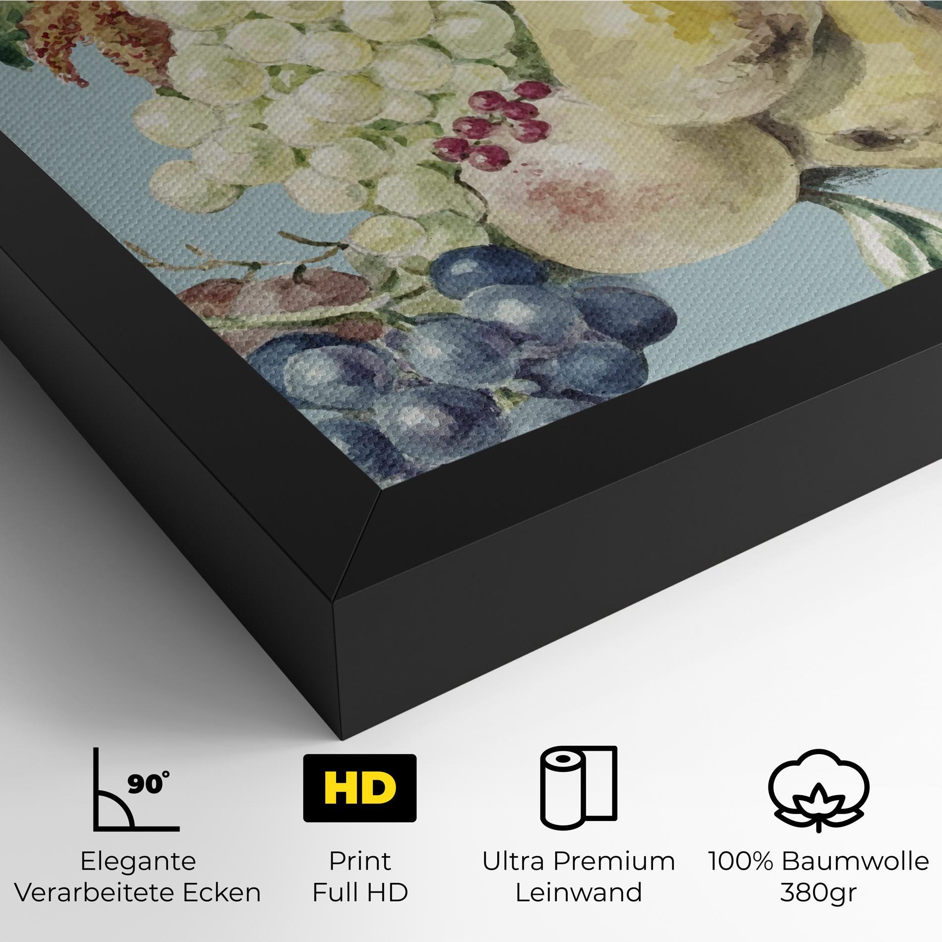 Leinwandbild Fruit Paintig mockup 4