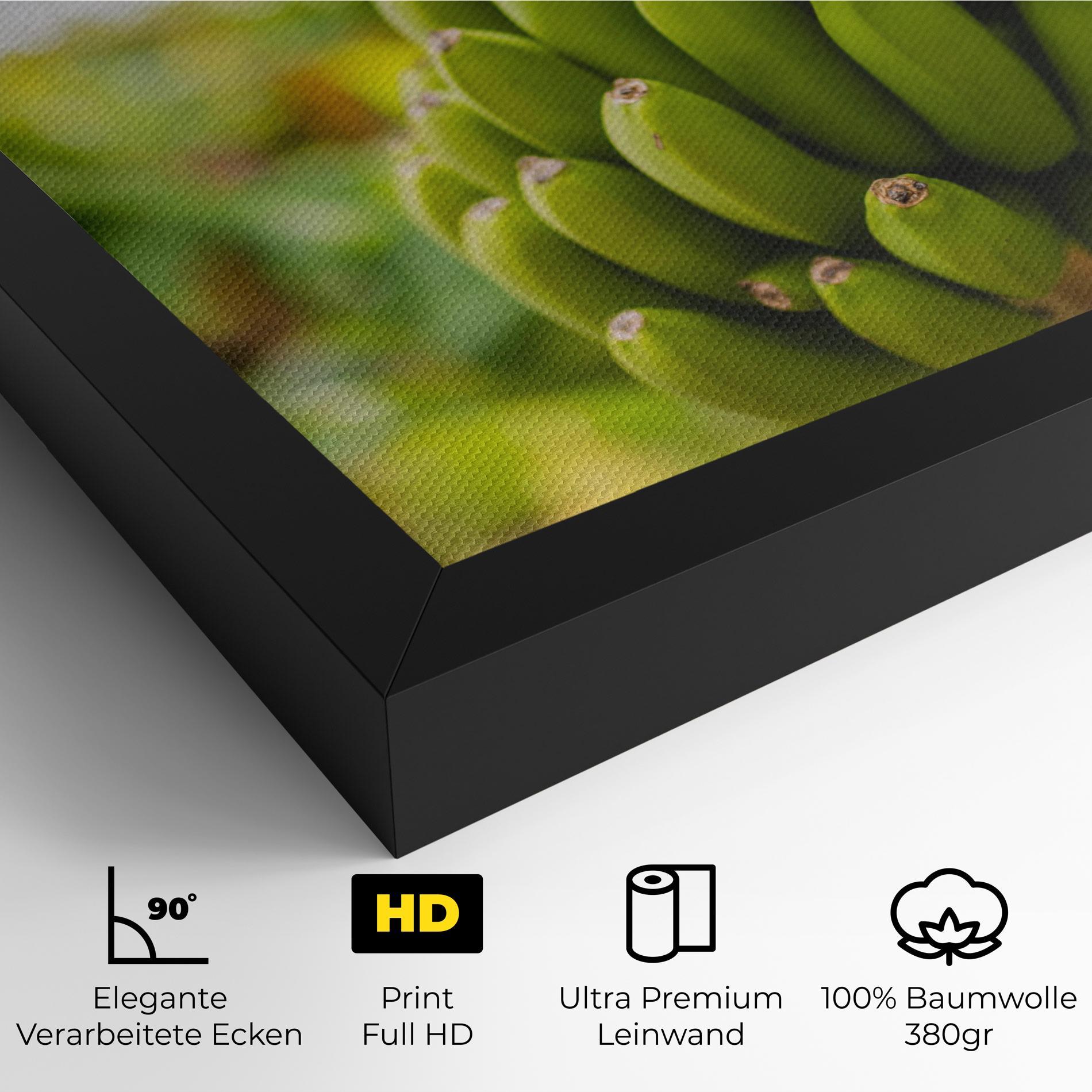 Leinwandbild Green Banana mockup 4