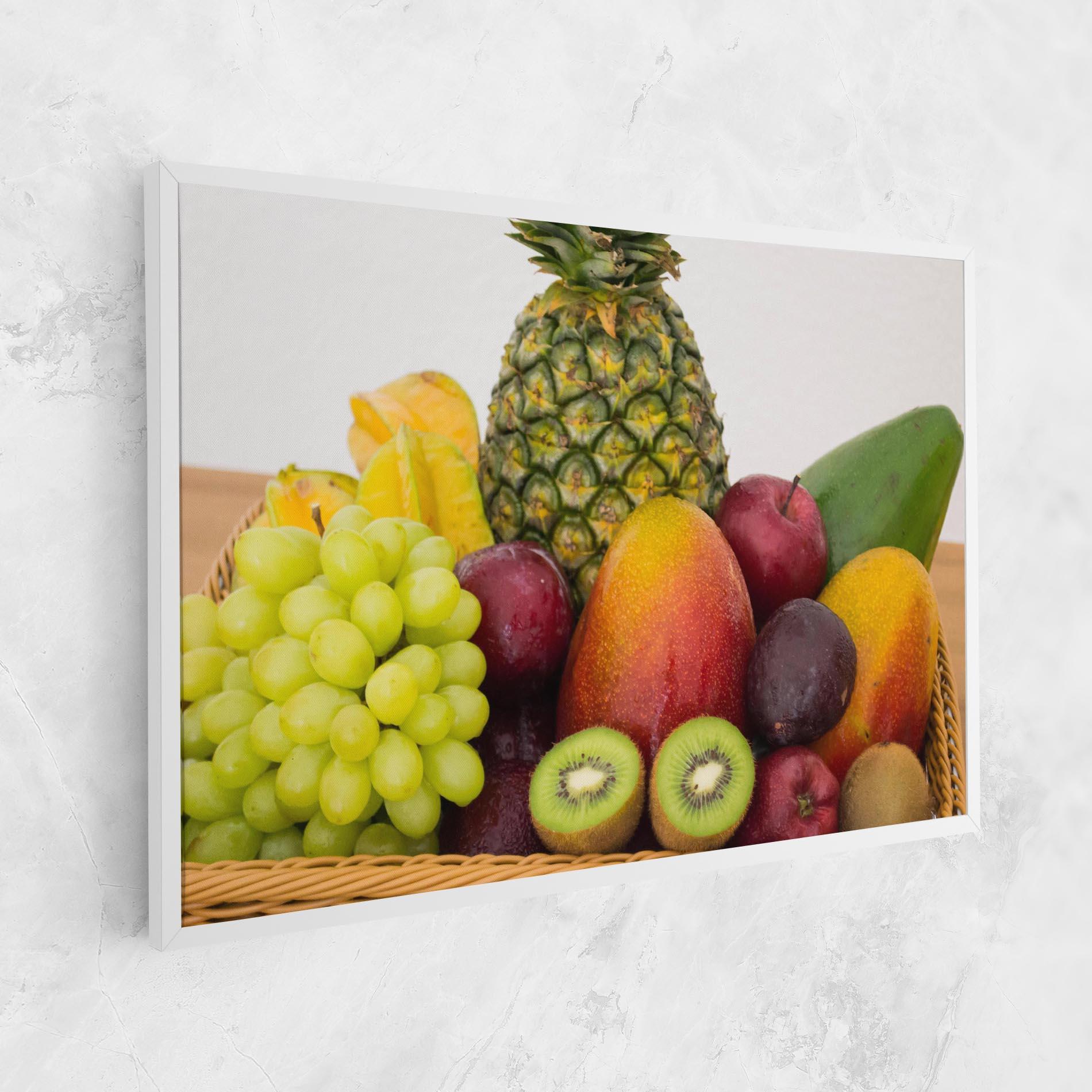 Leinwandbild Fruit Basket mockup 1