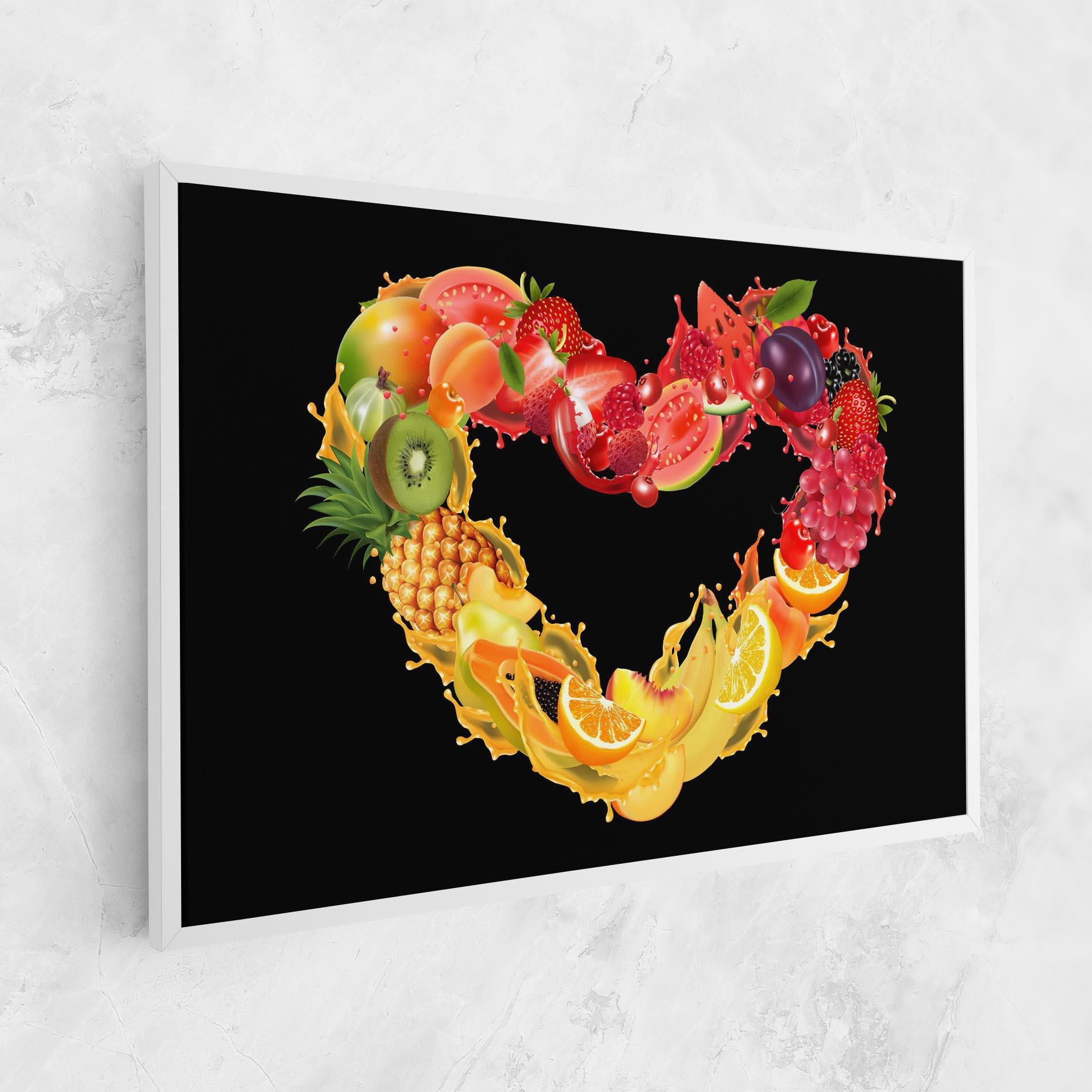 Leinwandbild Juice Frame mockup 1