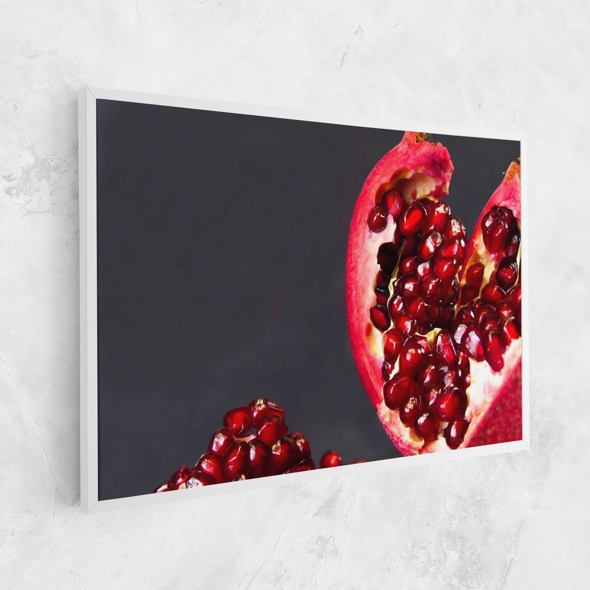 Leinwandbild Open Pomegranate mockup 1