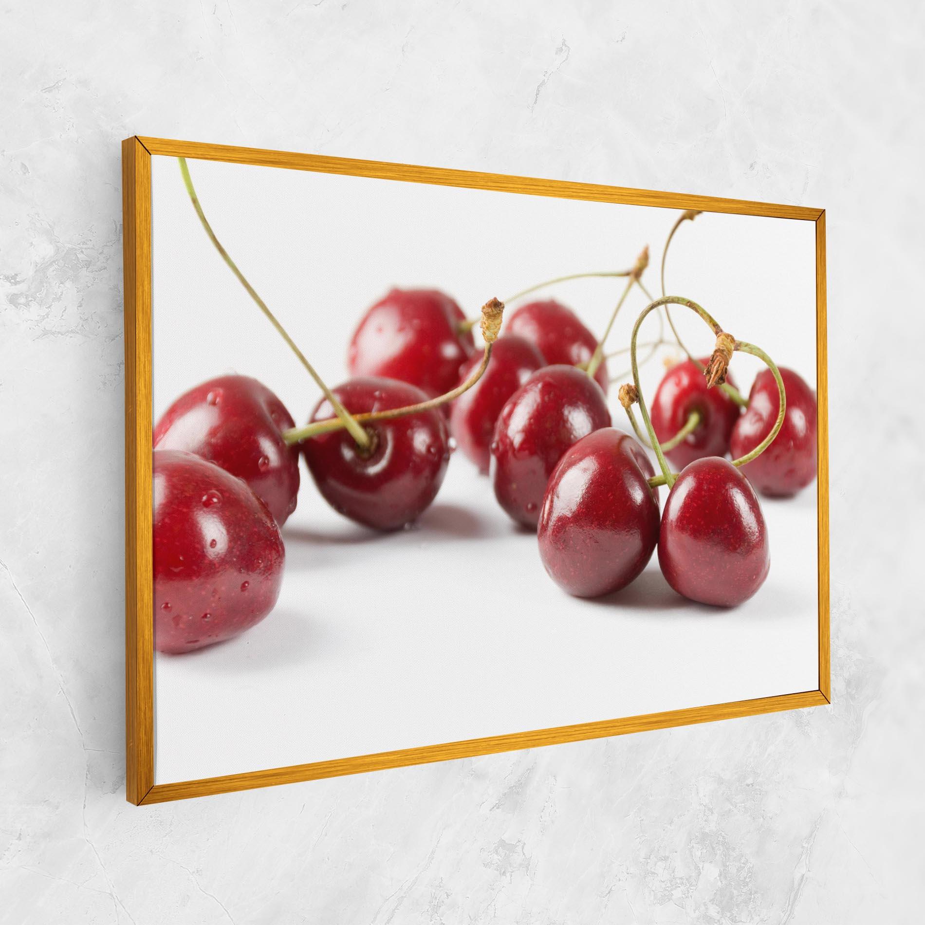 Leinwandbild Cherry Berries mockup 1