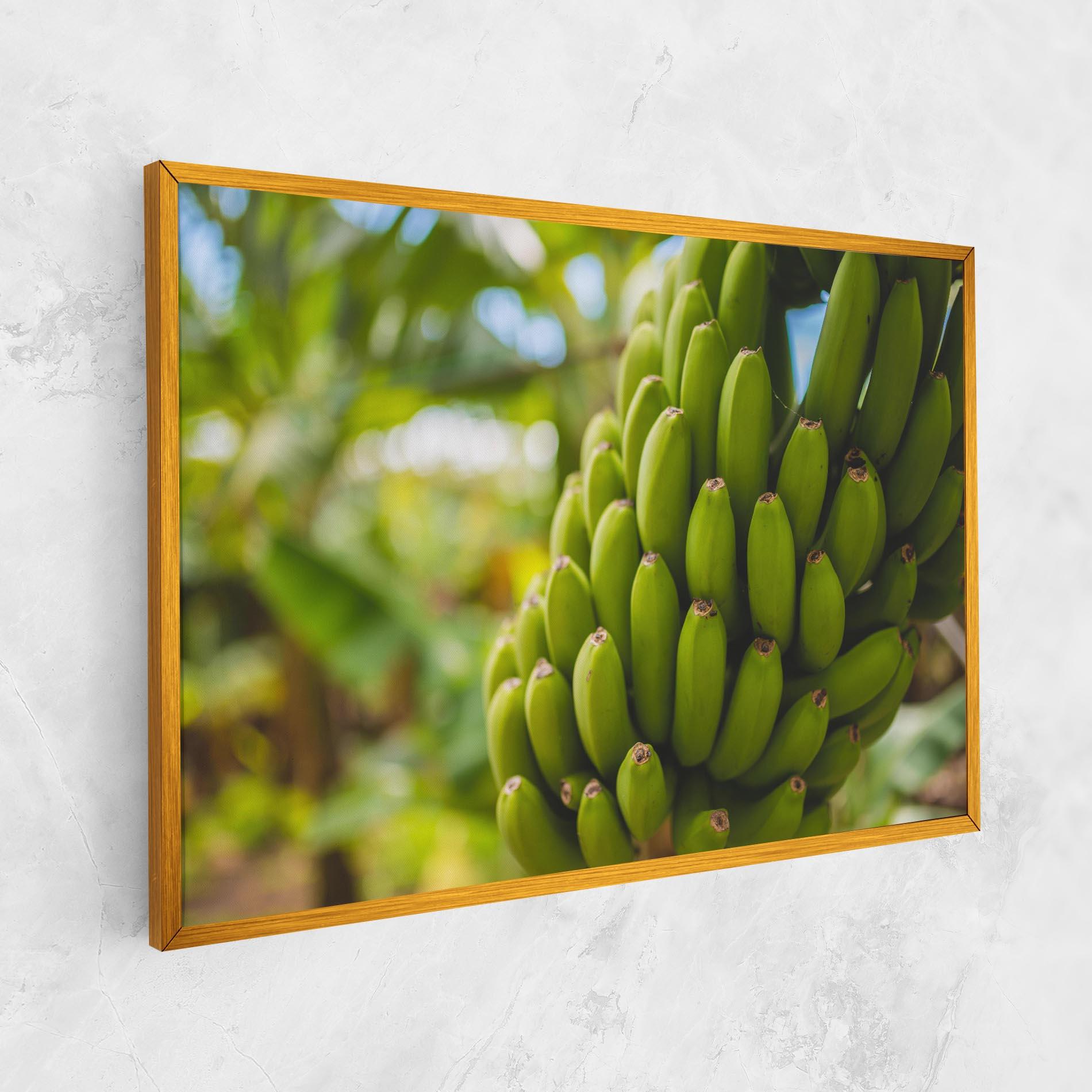 Leinwandbild Green Banana mockup 1