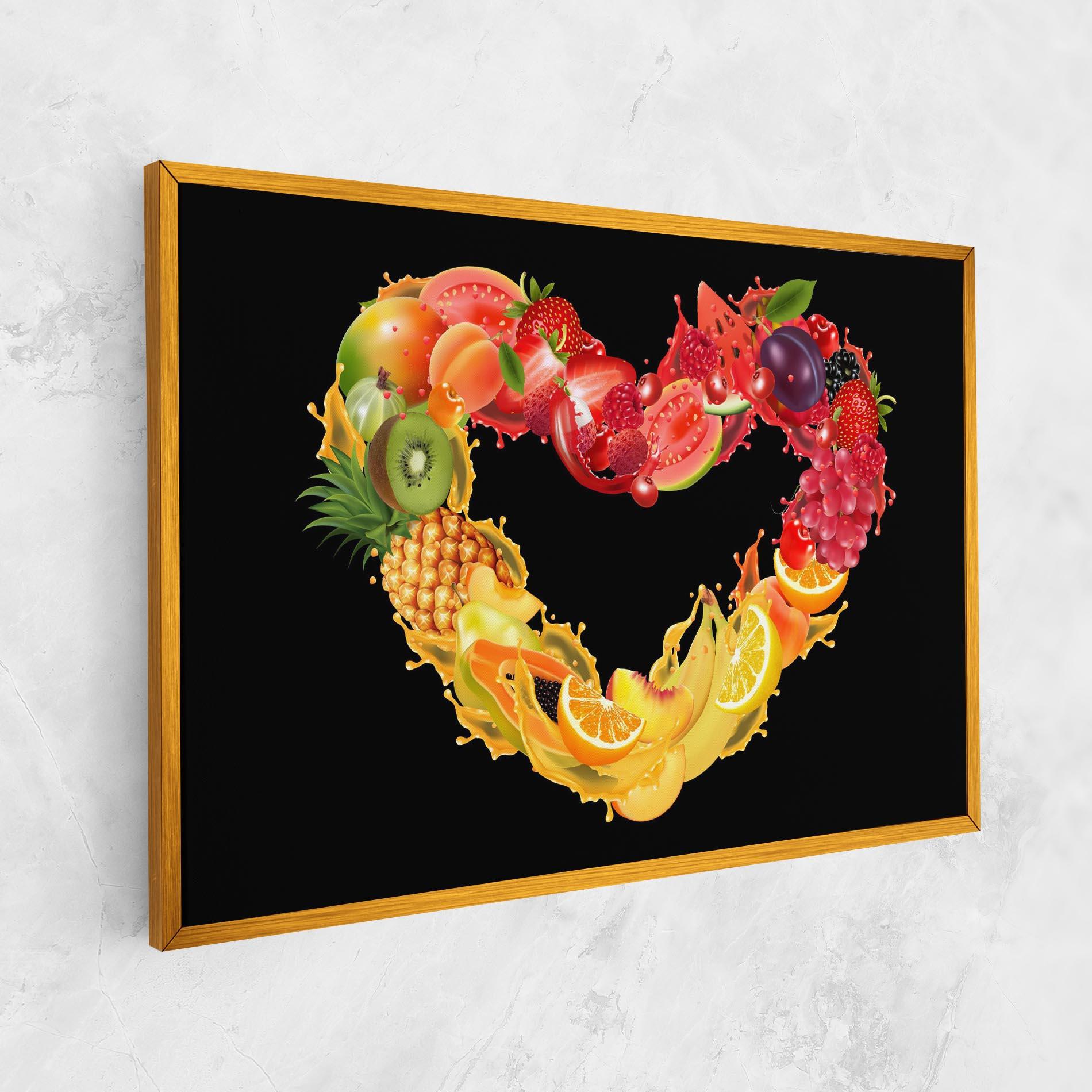 Leinwandbild Juice Frame mockup 1