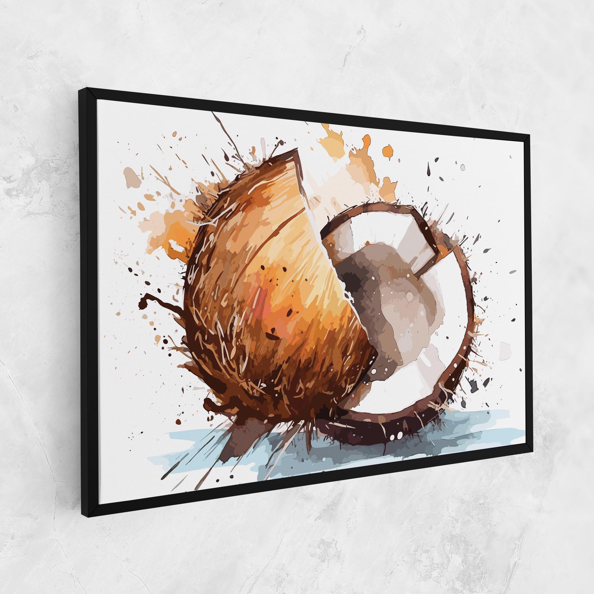 Leinwandbild Coconut Art mockup 1