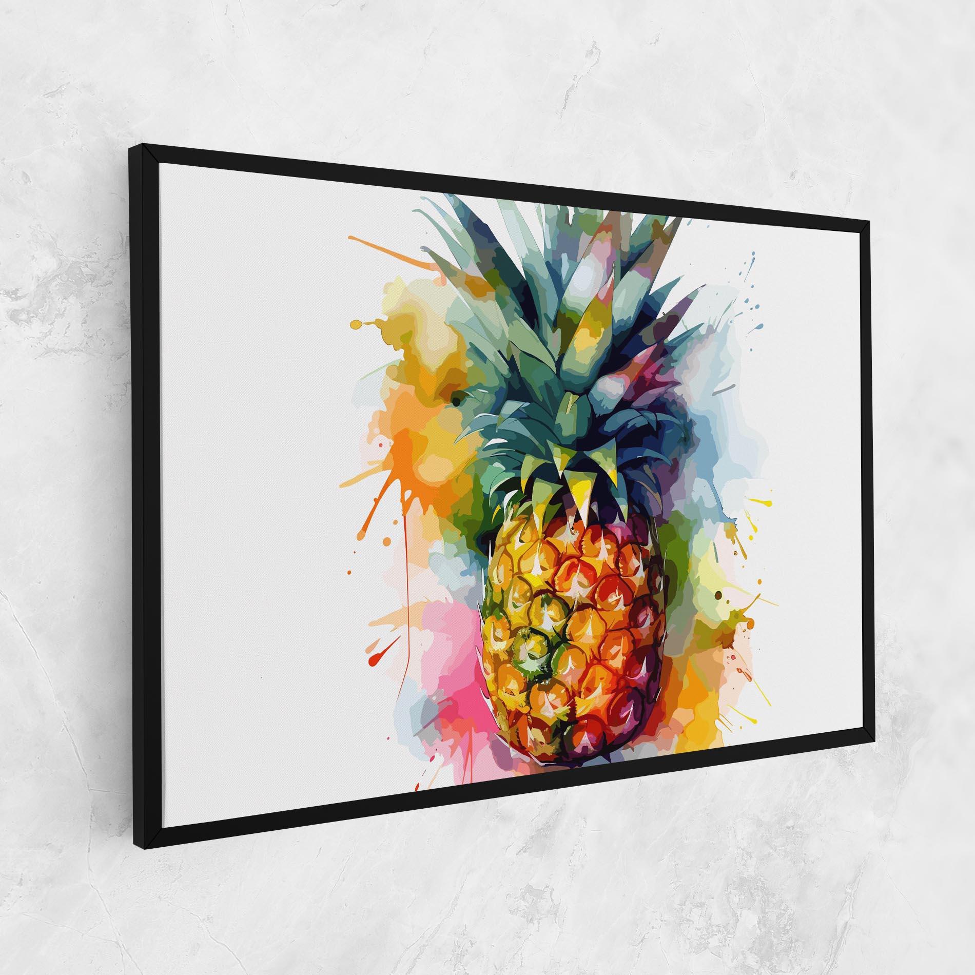 Leinwandbild Color Mix Pineapple mockup 1