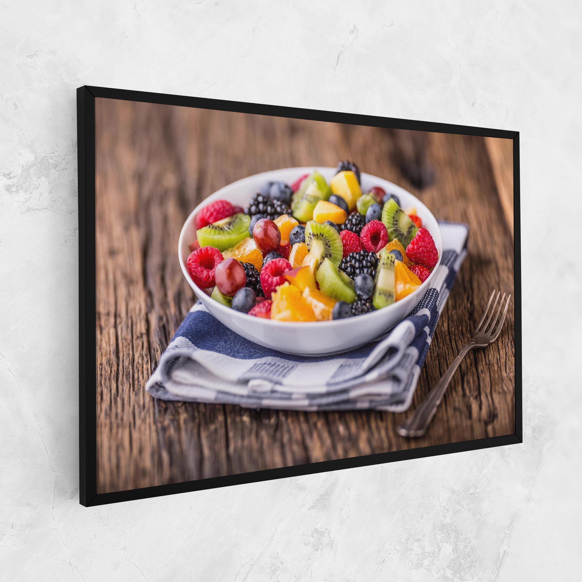 Leinwandbild Fruit Salad mockup 1