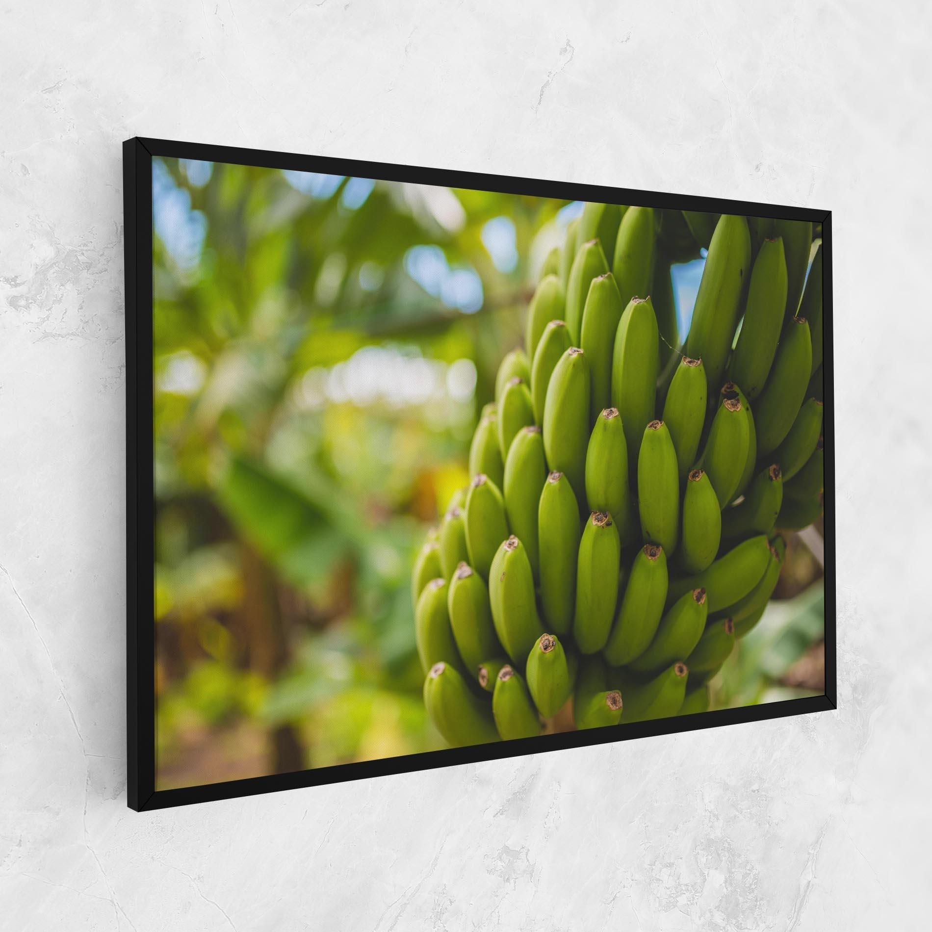 Leinwandbild Green Banana mockup 1
