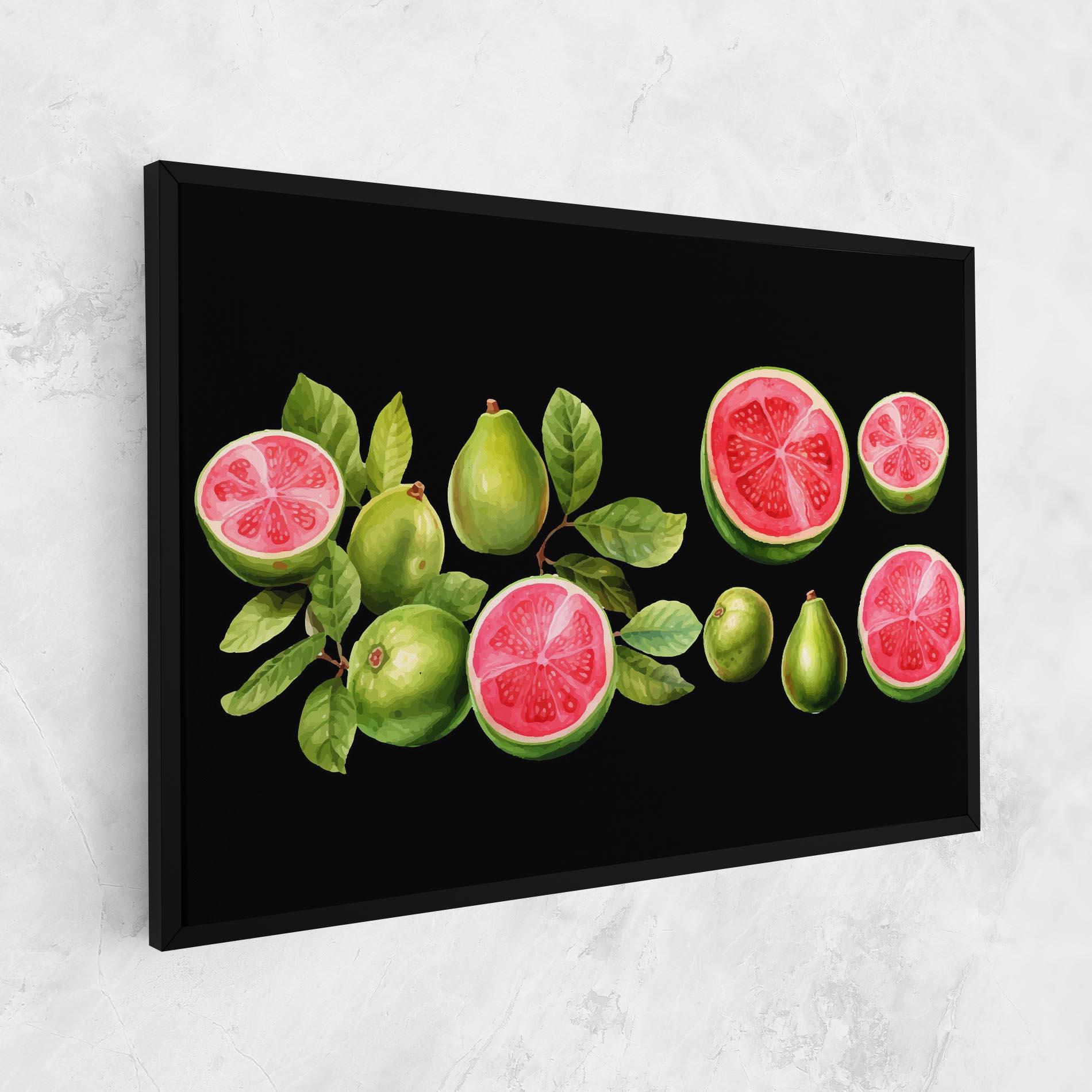 Leinwandbild Green Fruit mockup 1