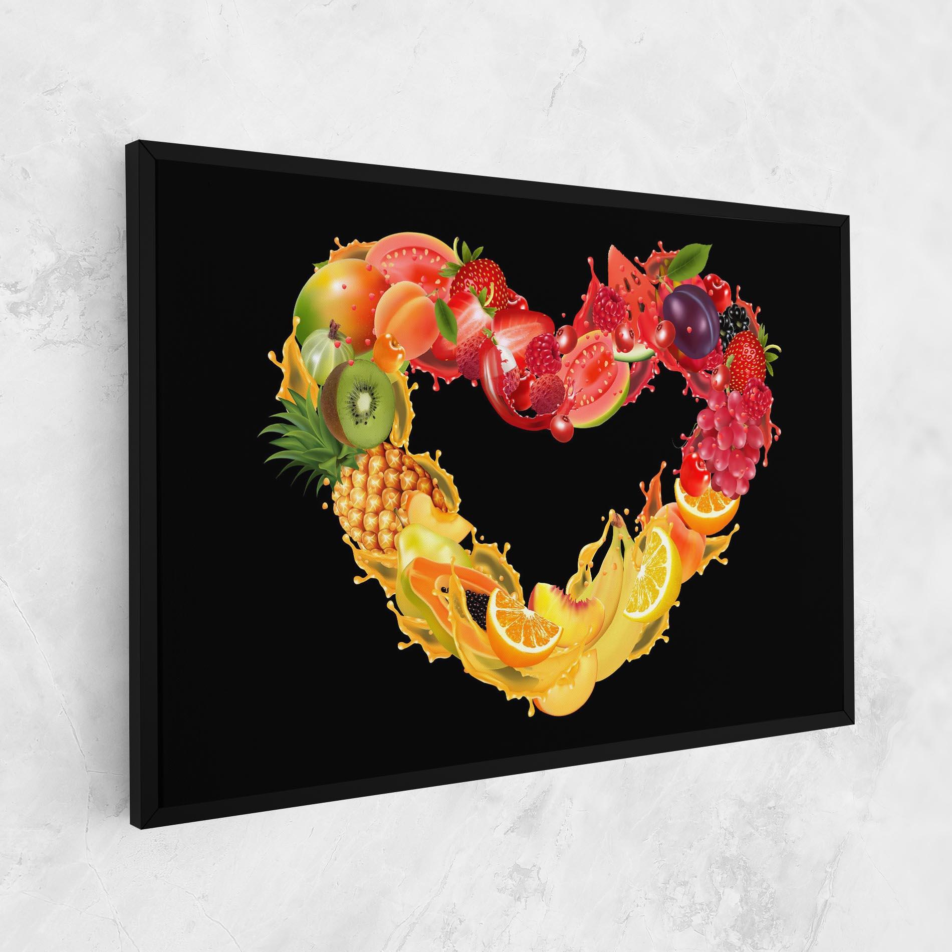 Leinwandbild Juice Frame mockup 1