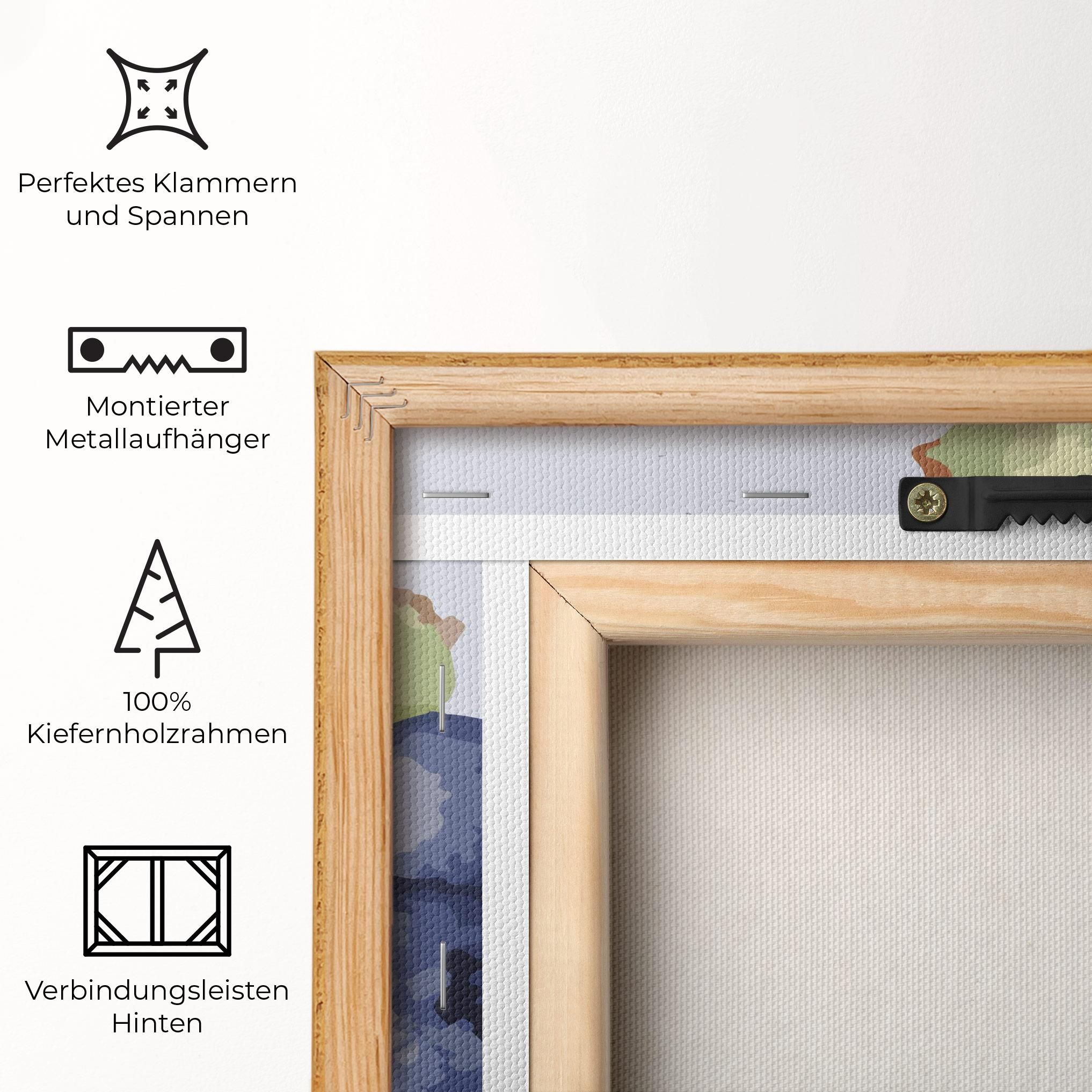 Blueberries Art mockup 5