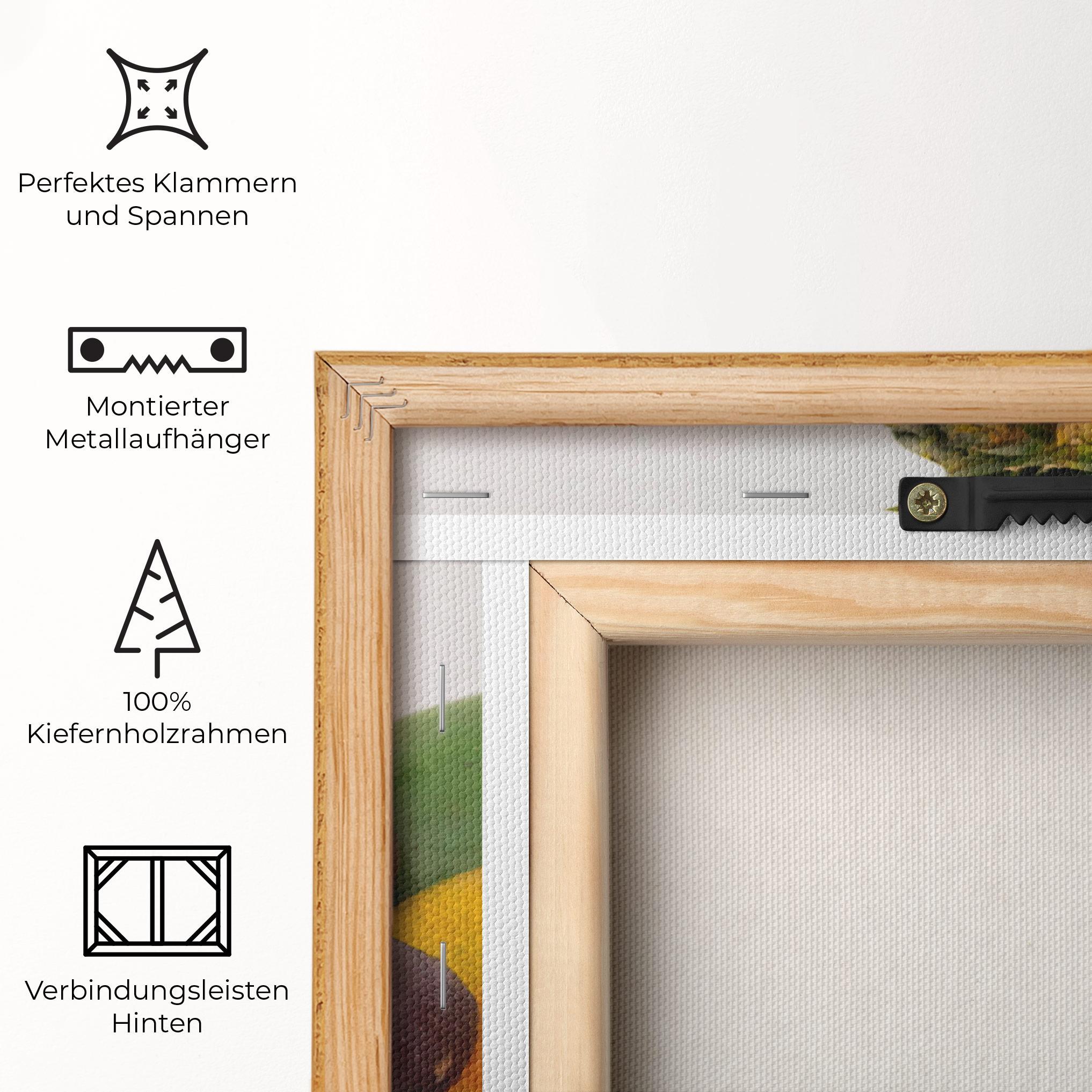 Leinwandbild Fruit Basket mockup 5