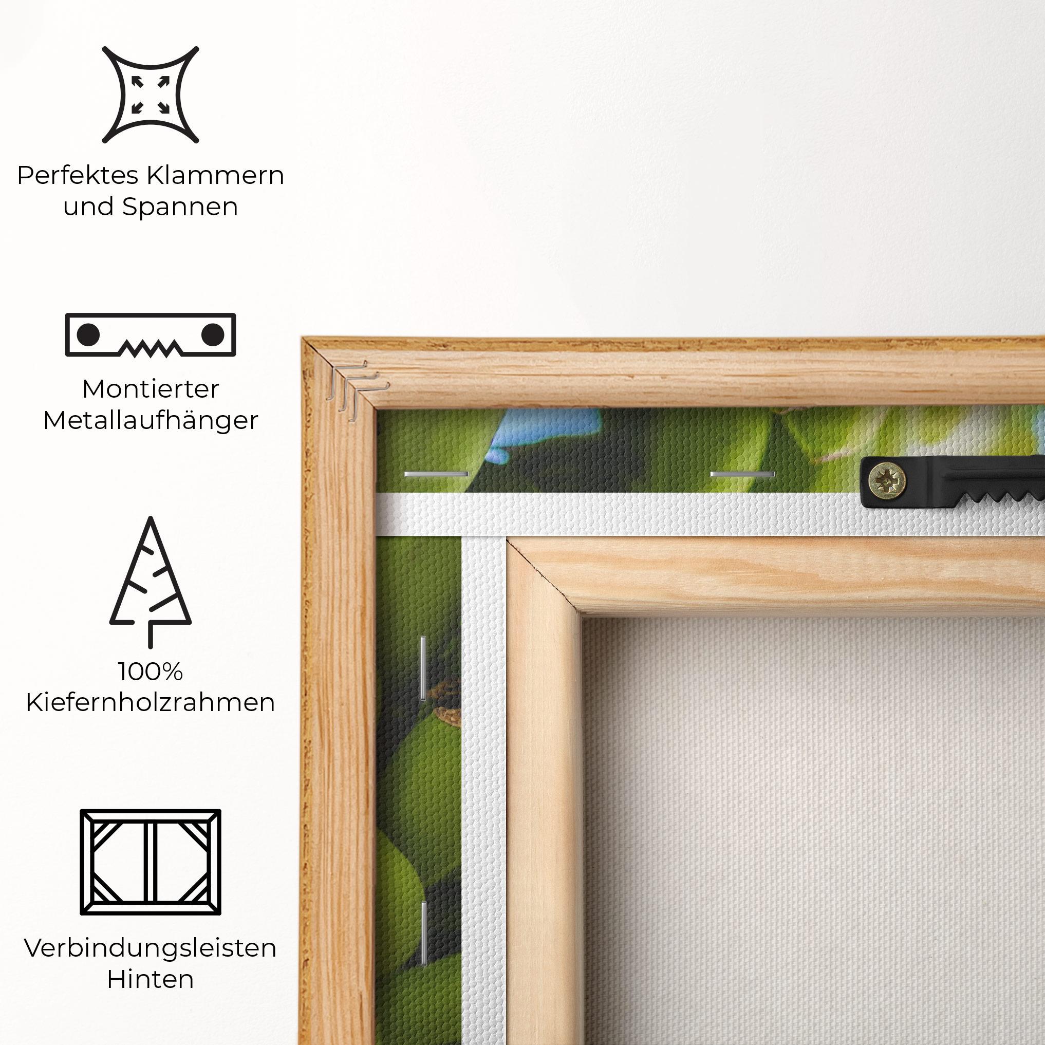 Leinwandbild Green Banana mockup 5