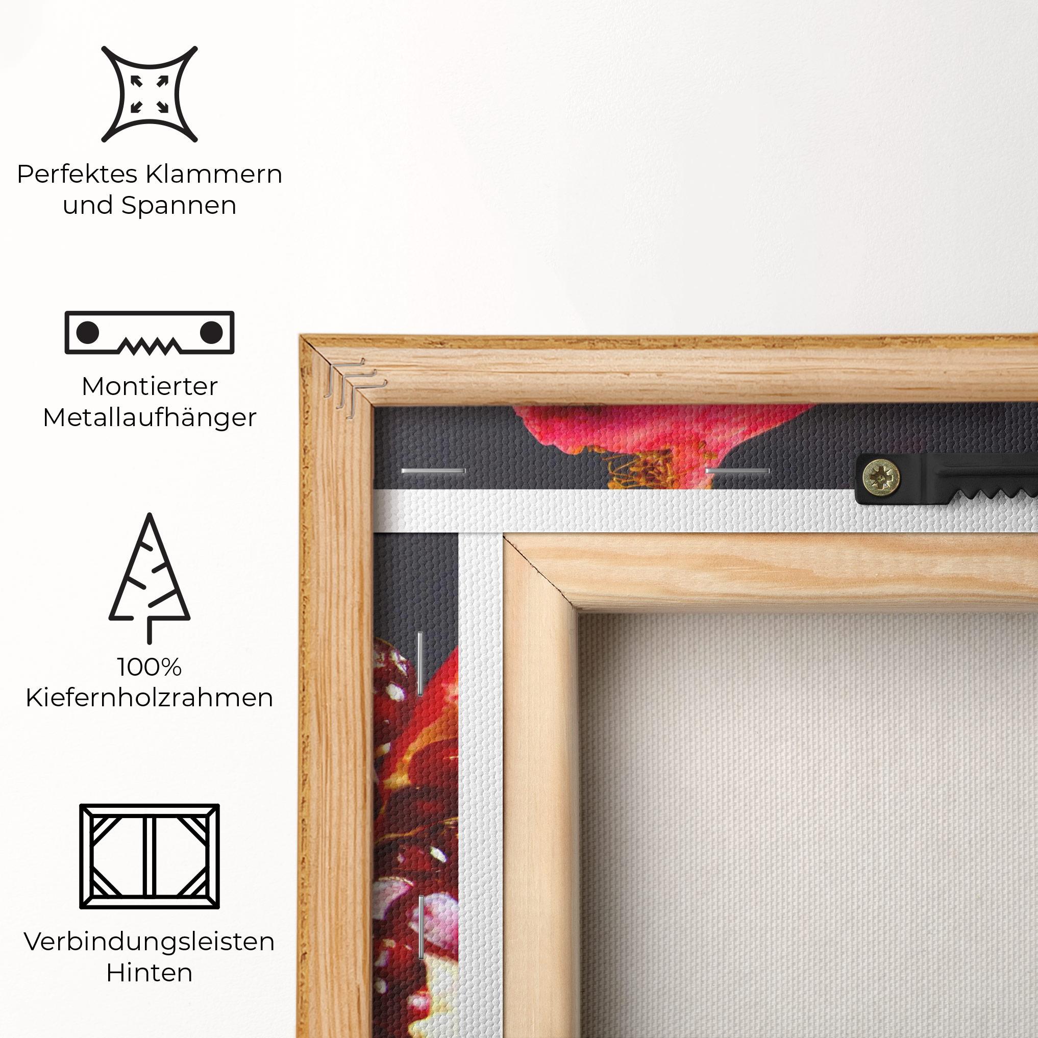 Leinwandbild Open Pomegranate mockup 5