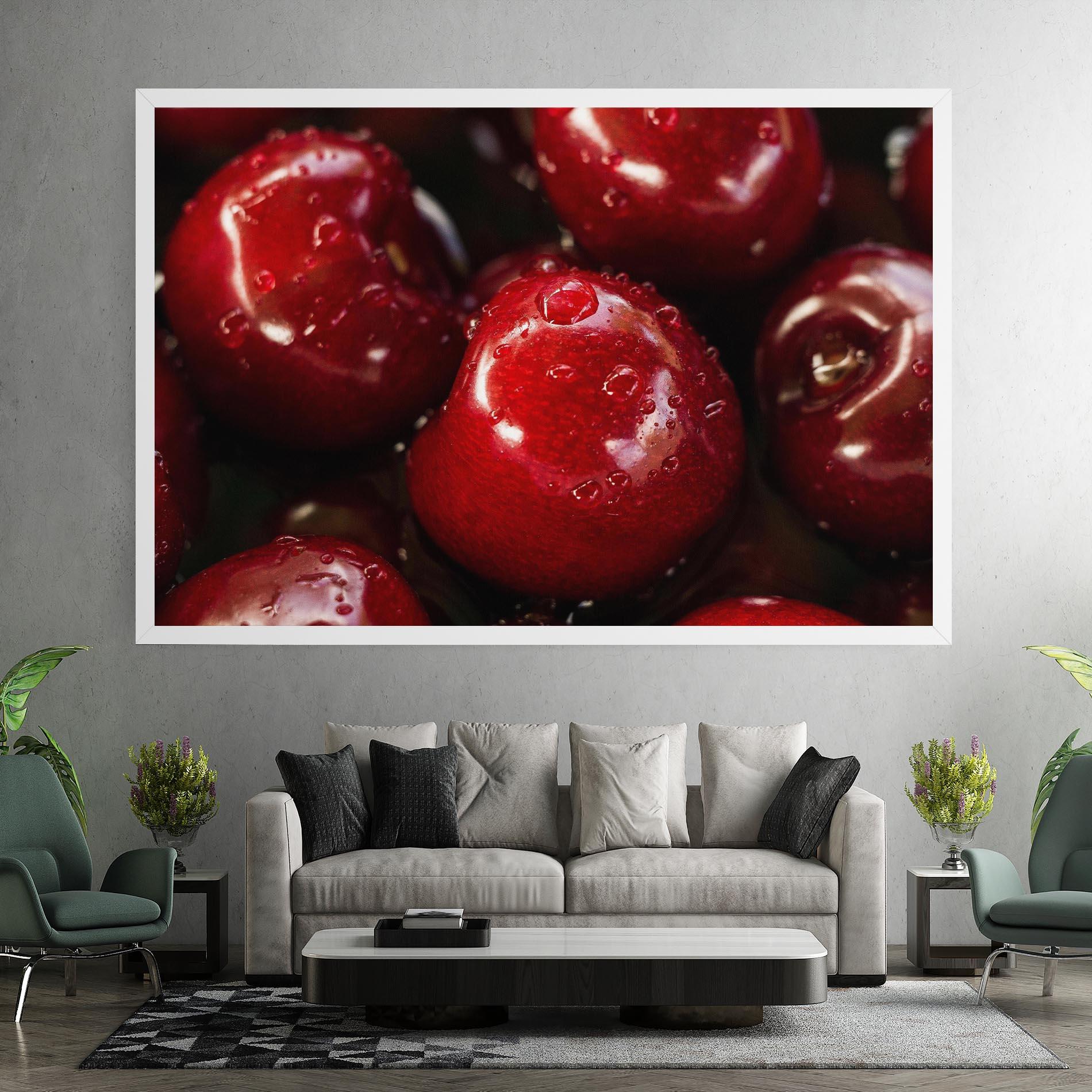 Leinwandbild Cherries mockup 7
