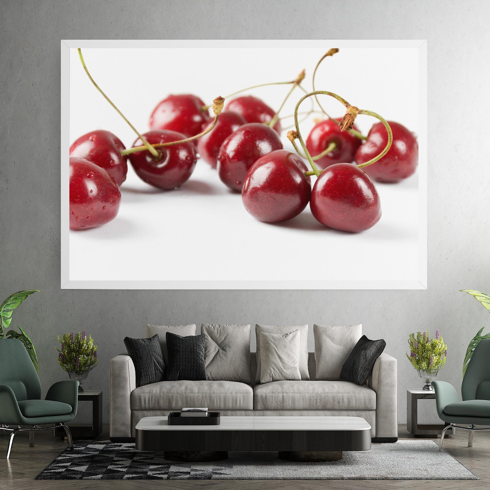 Leinwandbild Cherry Berries mockup 7