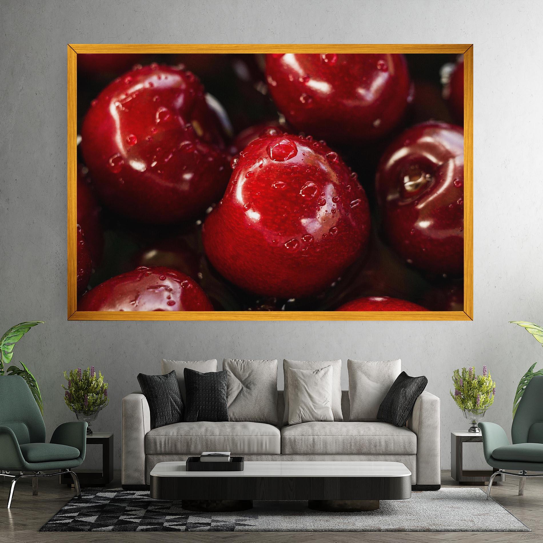 Leinwandbild Cherries mockup 7