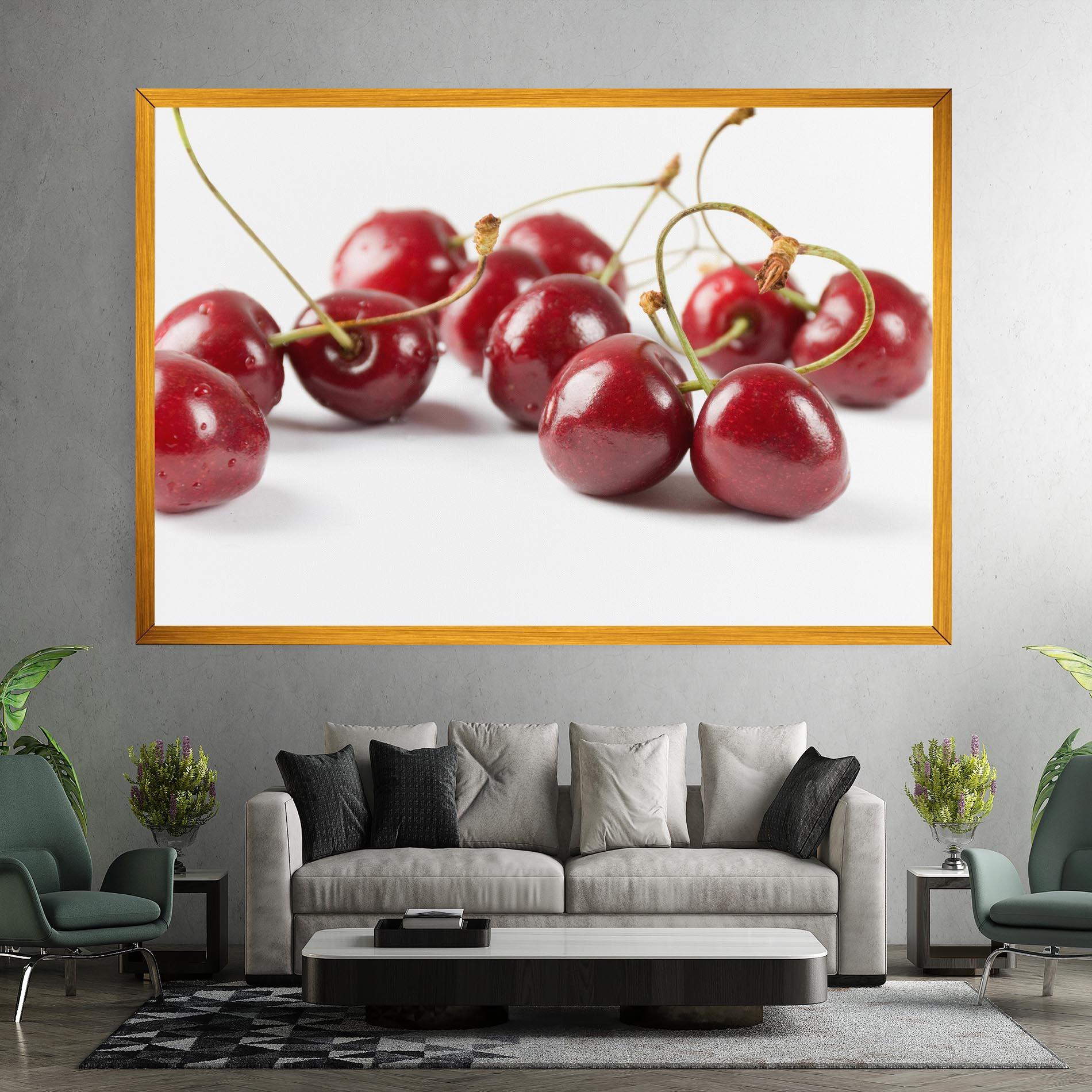 Leinwandbild Cherry Berries mockup 7