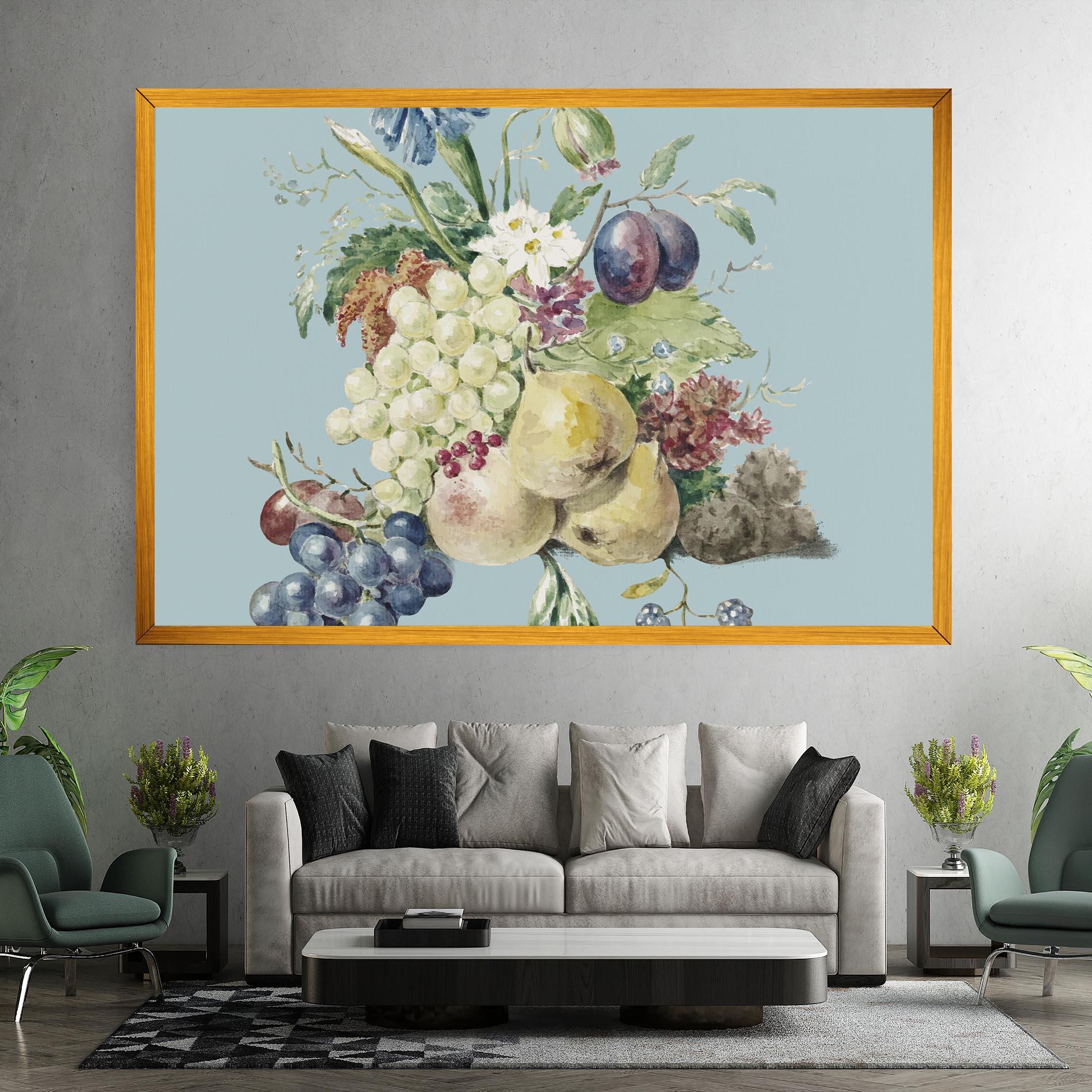 Leinwandbild Fruit Paintig mockup 7