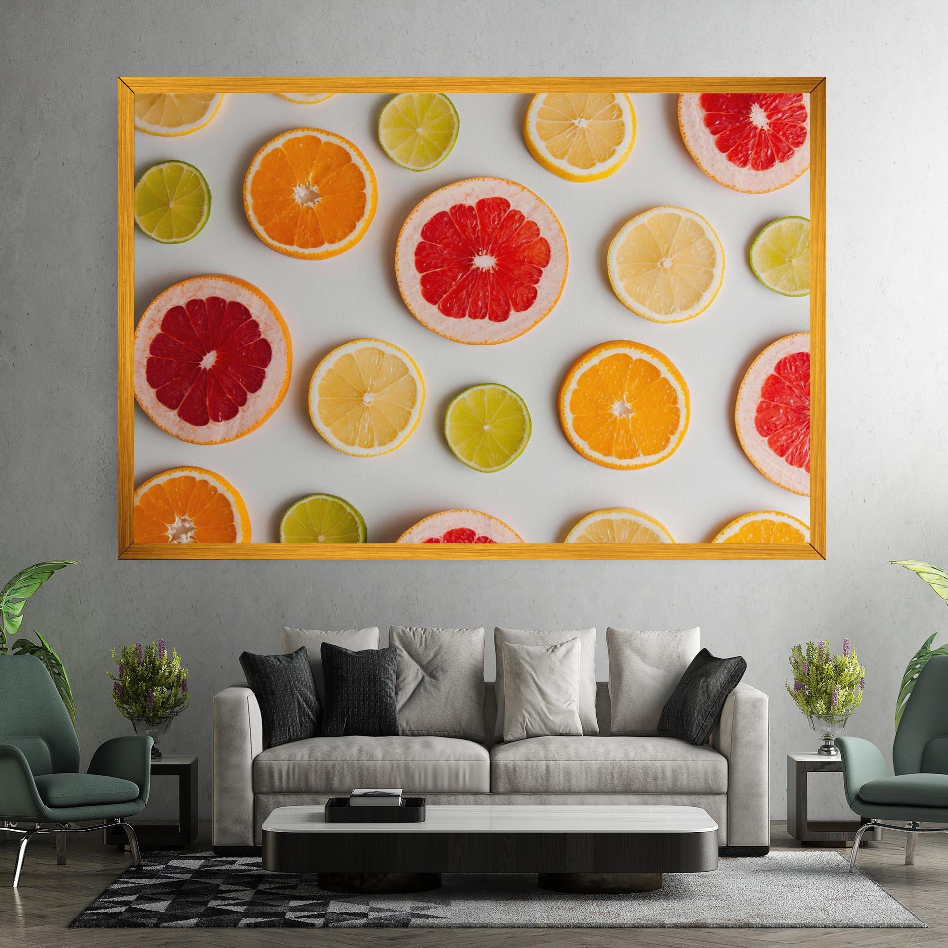 Leinwandbild Grapefruit Mix mockup 7