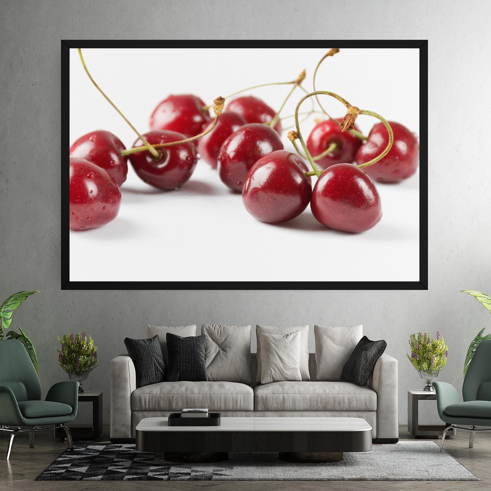 Leinwandbild Cherry Berries mockup 7
