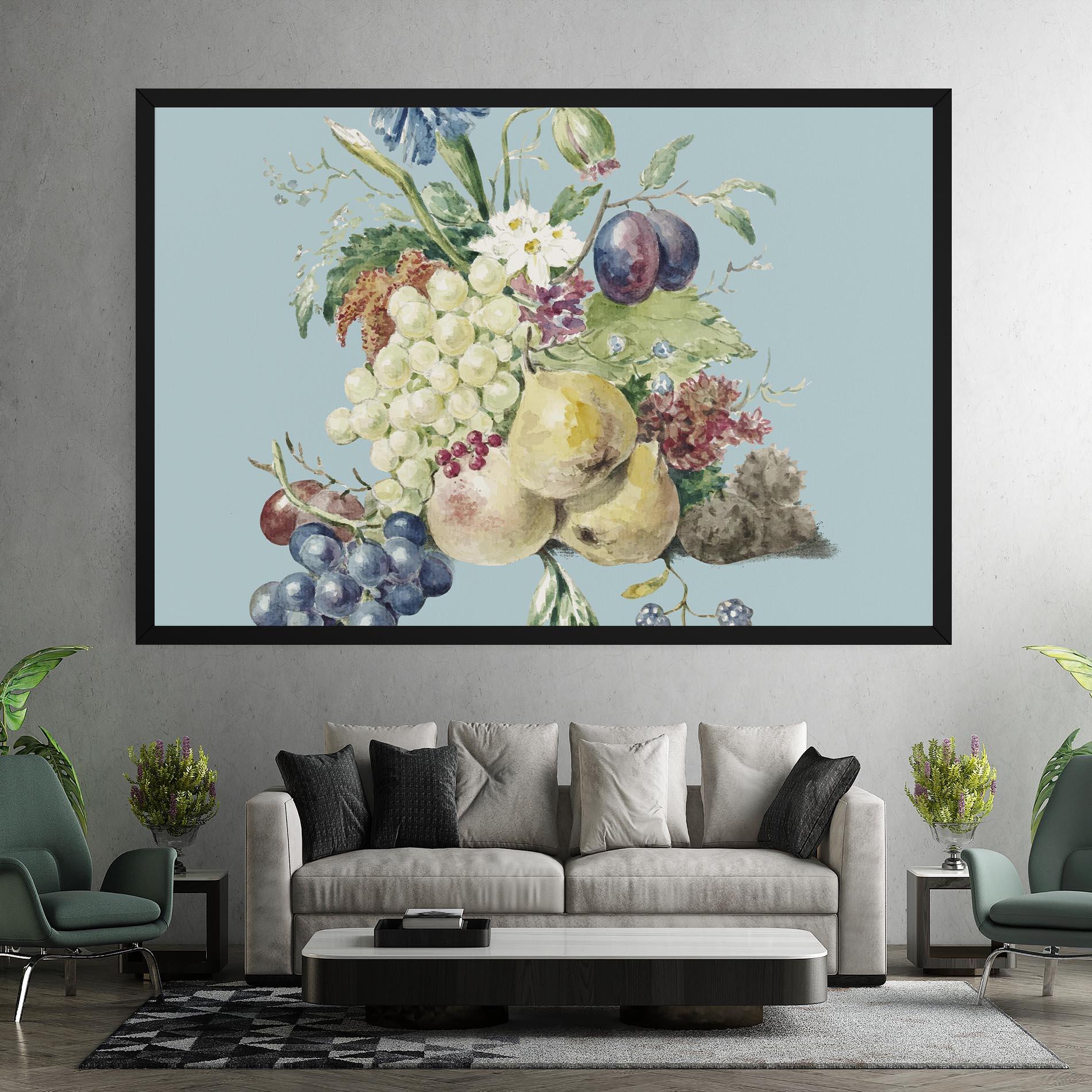 Leinwandbild Fruit Paintig mockup 7