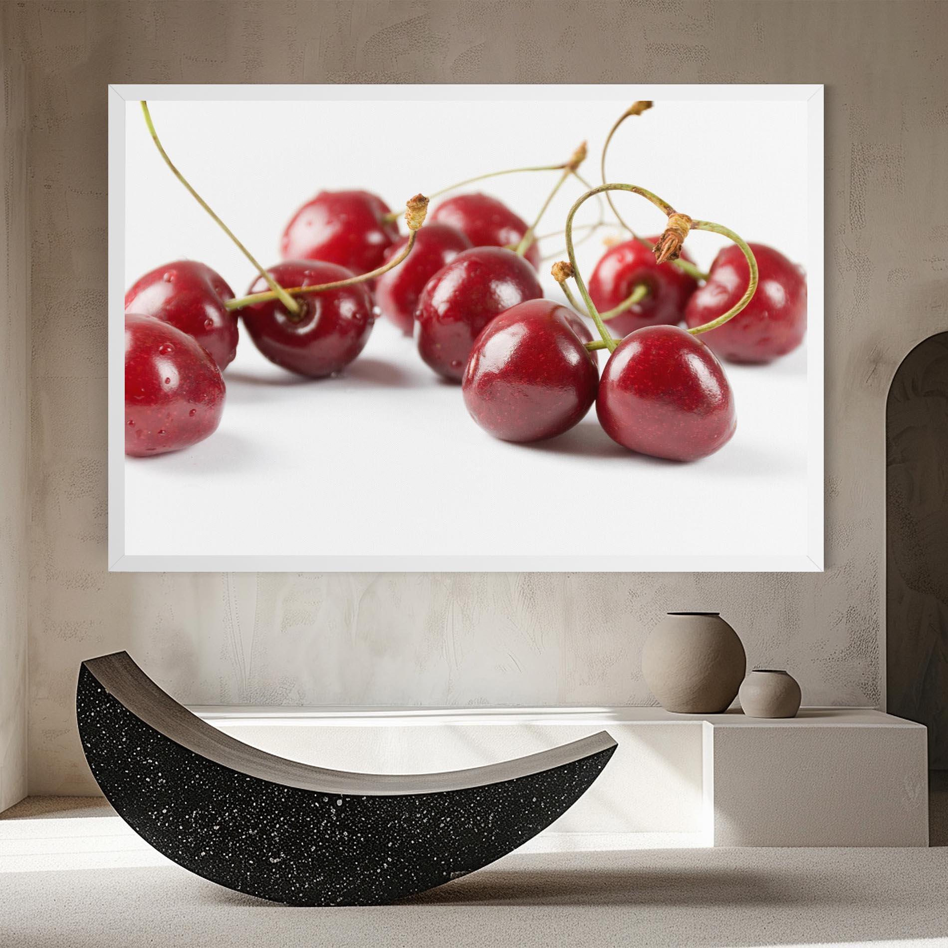 Leinwandbild Cherry Berries mockup 8