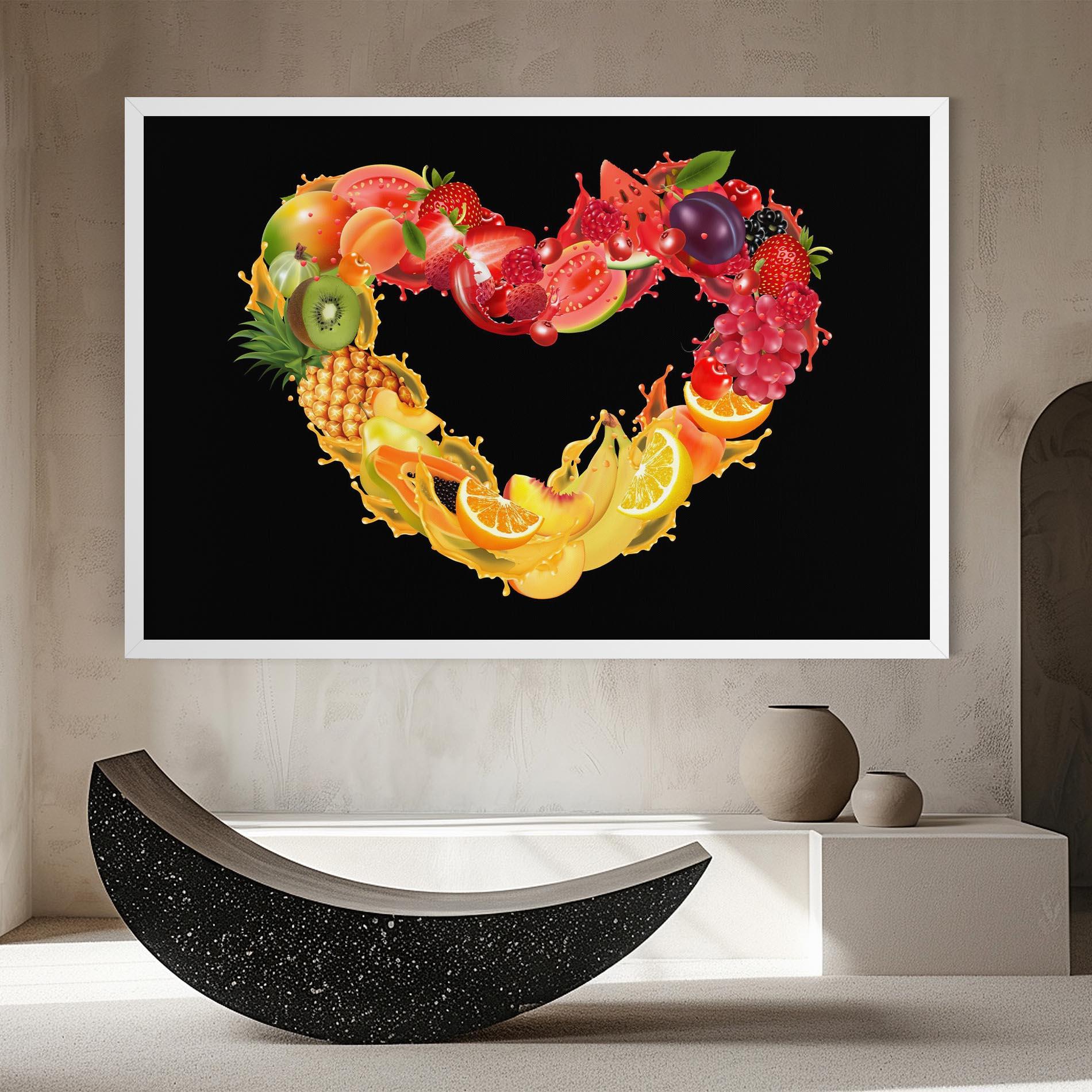 Leinwandbild Juice Frame mockup 8