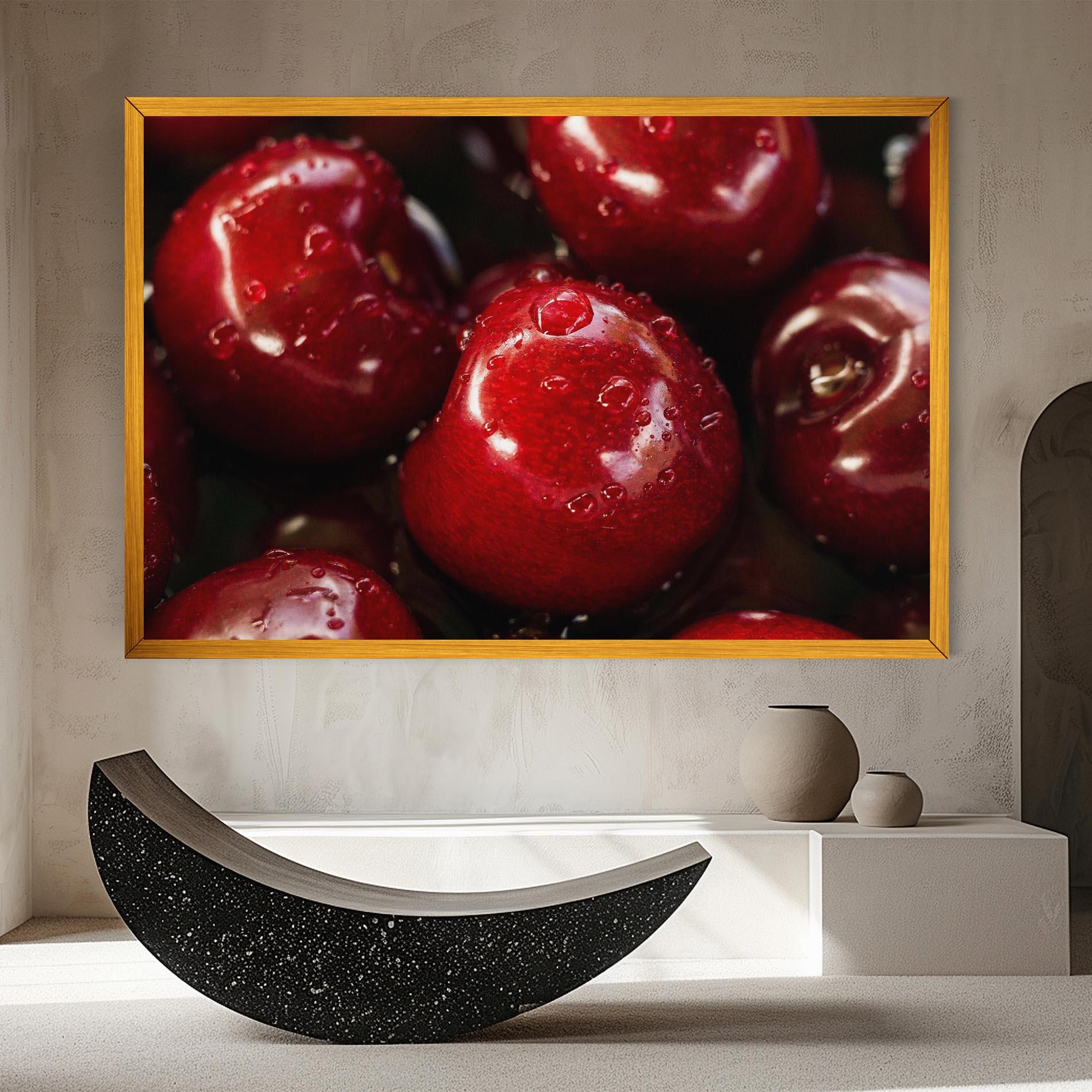 Leinwandbild Cherries mockup 8