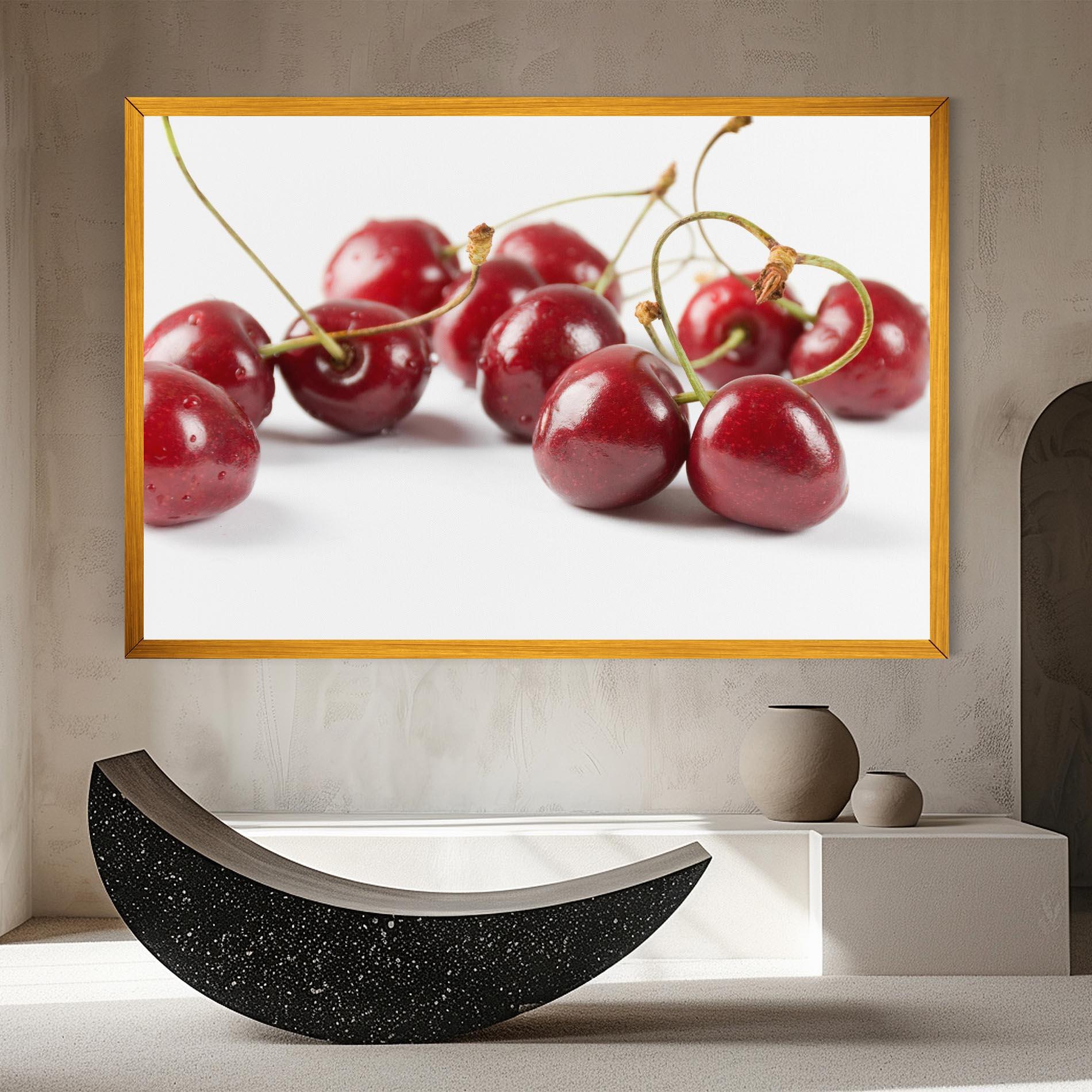 Leinwandbild Cherry Berries mockup 8