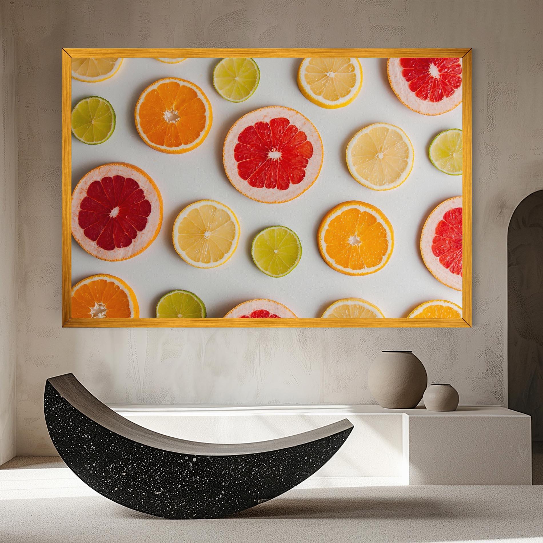 Leinwandbild Grapefruit Mix mockup 8