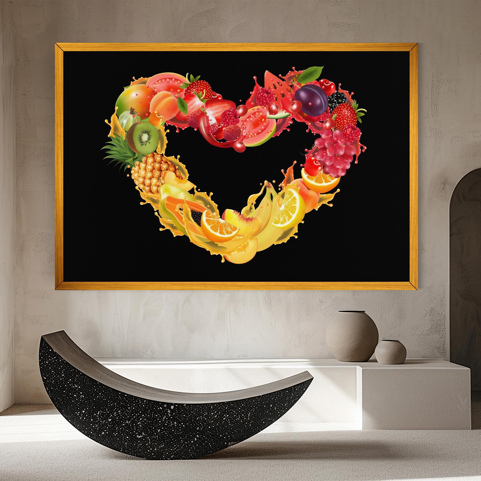 Leinwandbild Juice Frame mockup 8