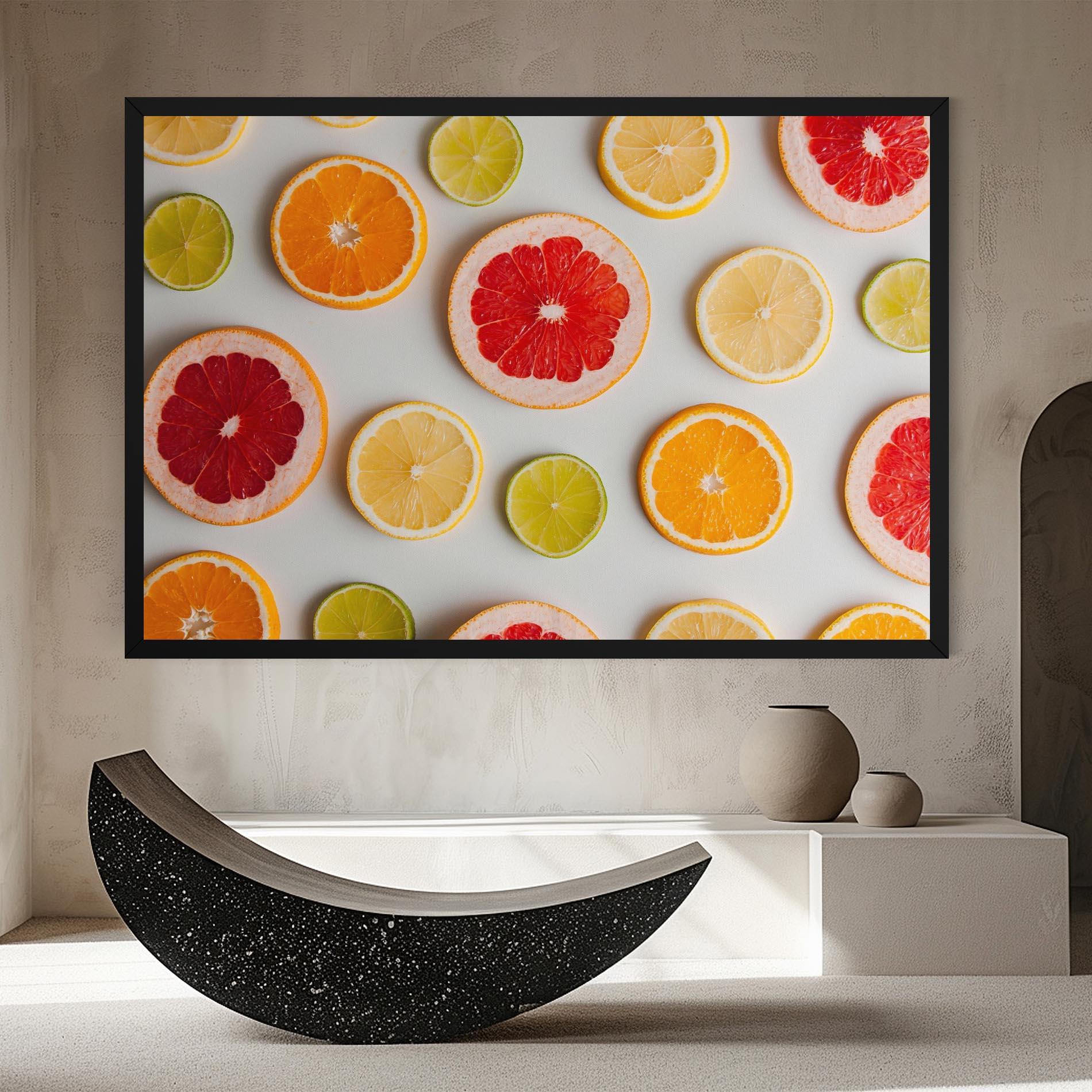Leinwandbild Grapefruit Mix mockup 8