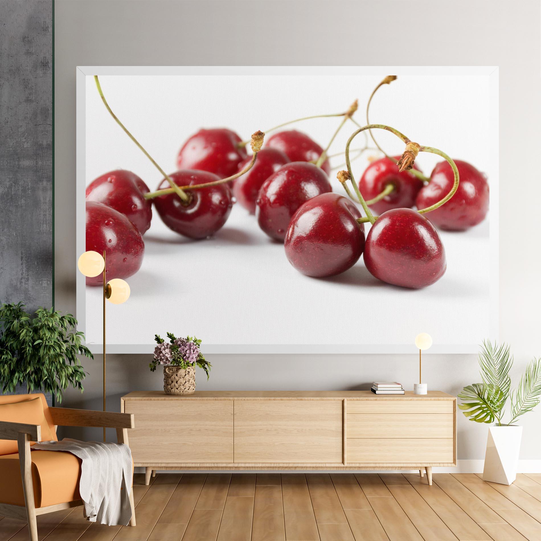 Leinwandbild Cherry Berries mockup 9