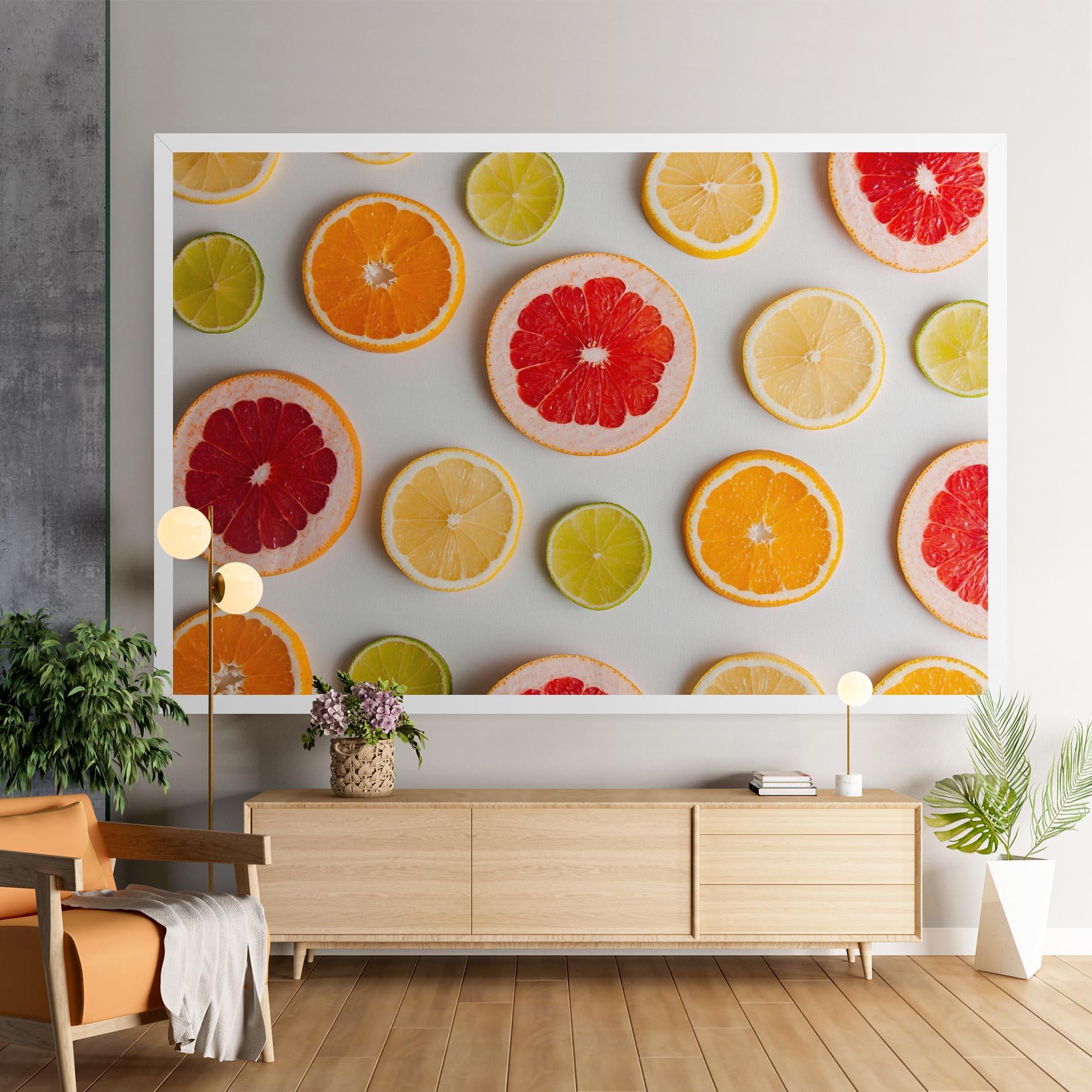 Leinwandbild Grapefruit Mix mockup 9